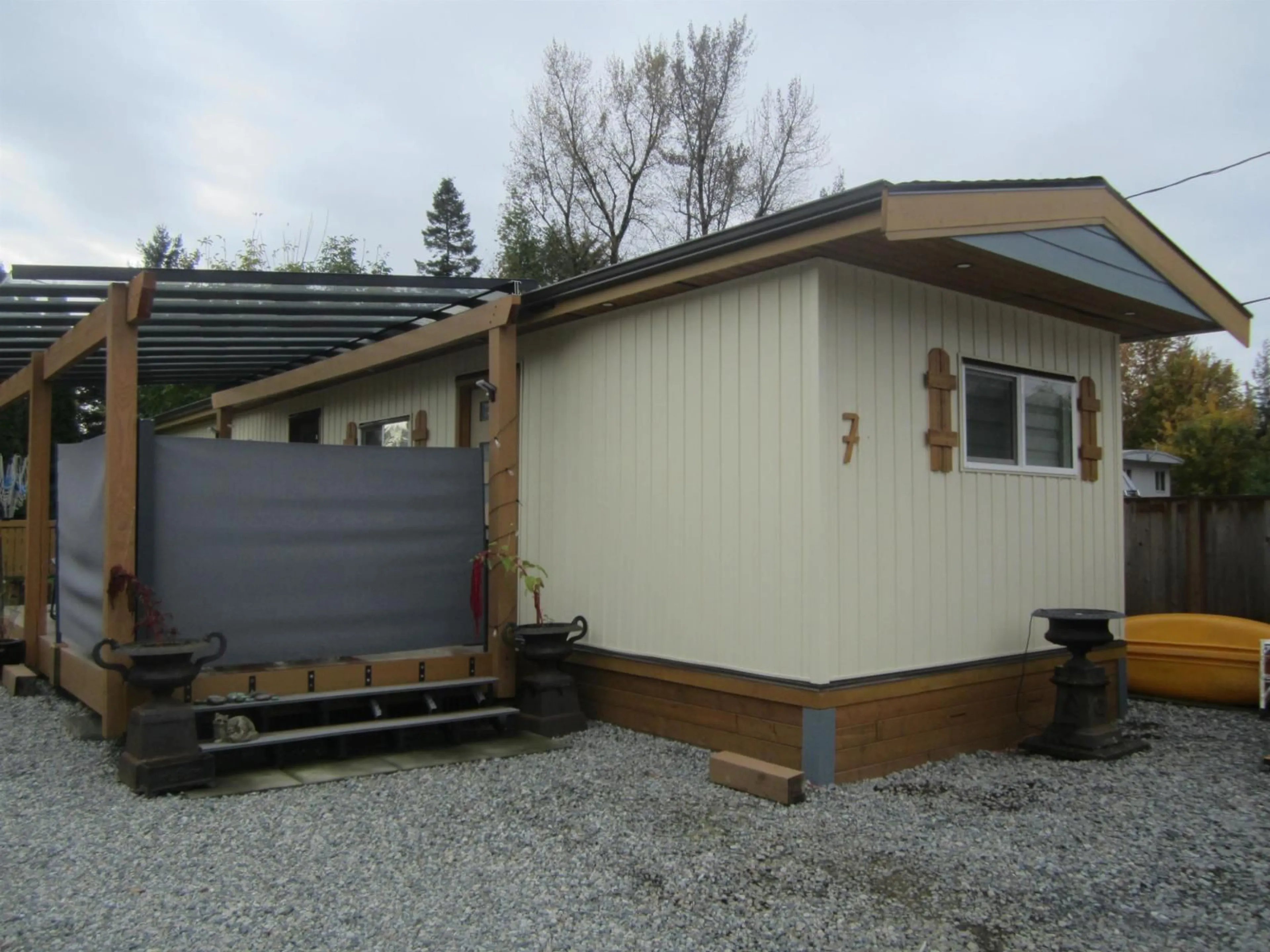 Home with vinyl exterior material, street for 7 - 8953 SHOOK, Mission British Columbia V2V5M2