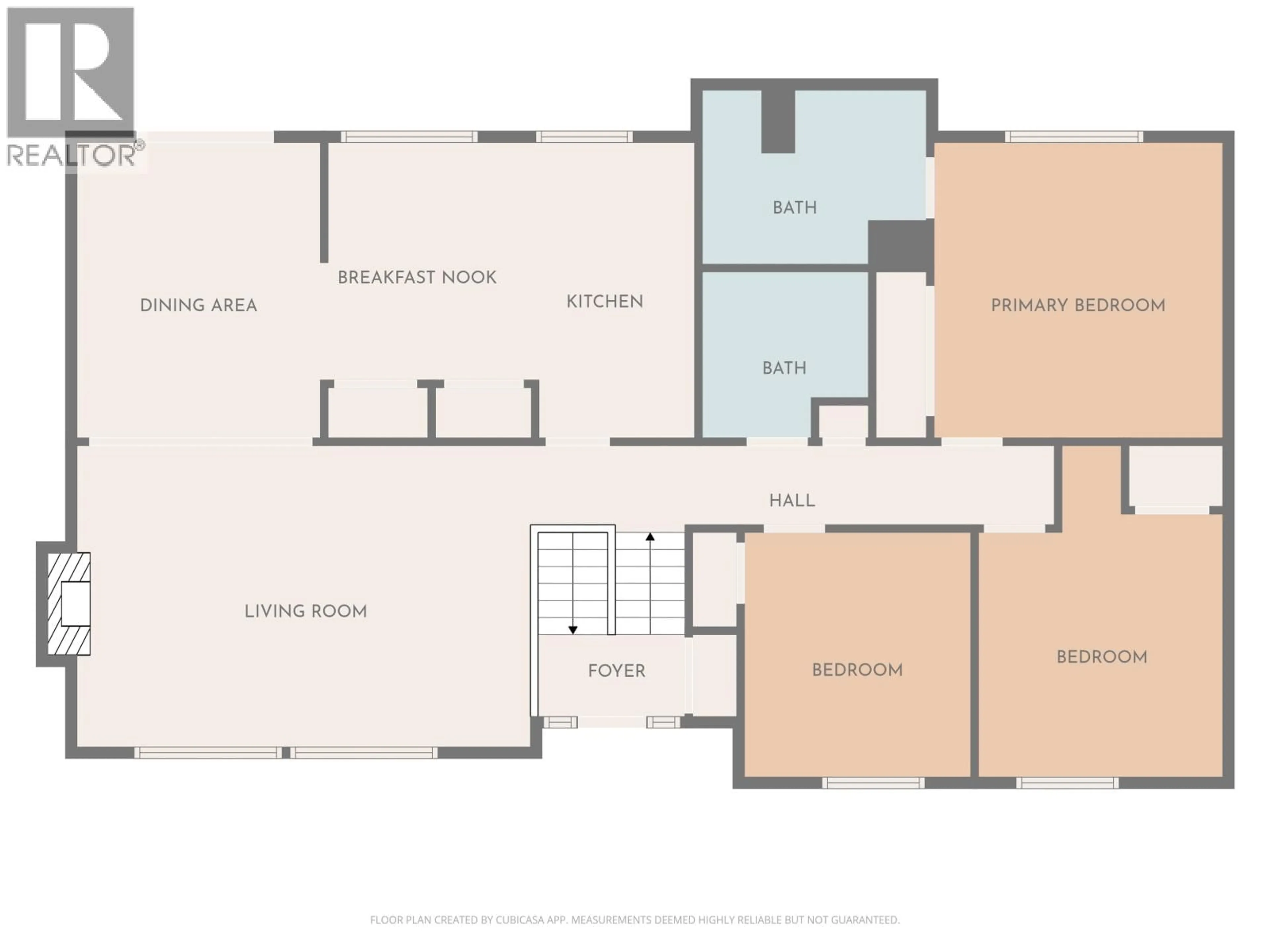 Floor plan for 4882 NORTH MEADOW ROAD, Prince George British Columbia V2K4E6