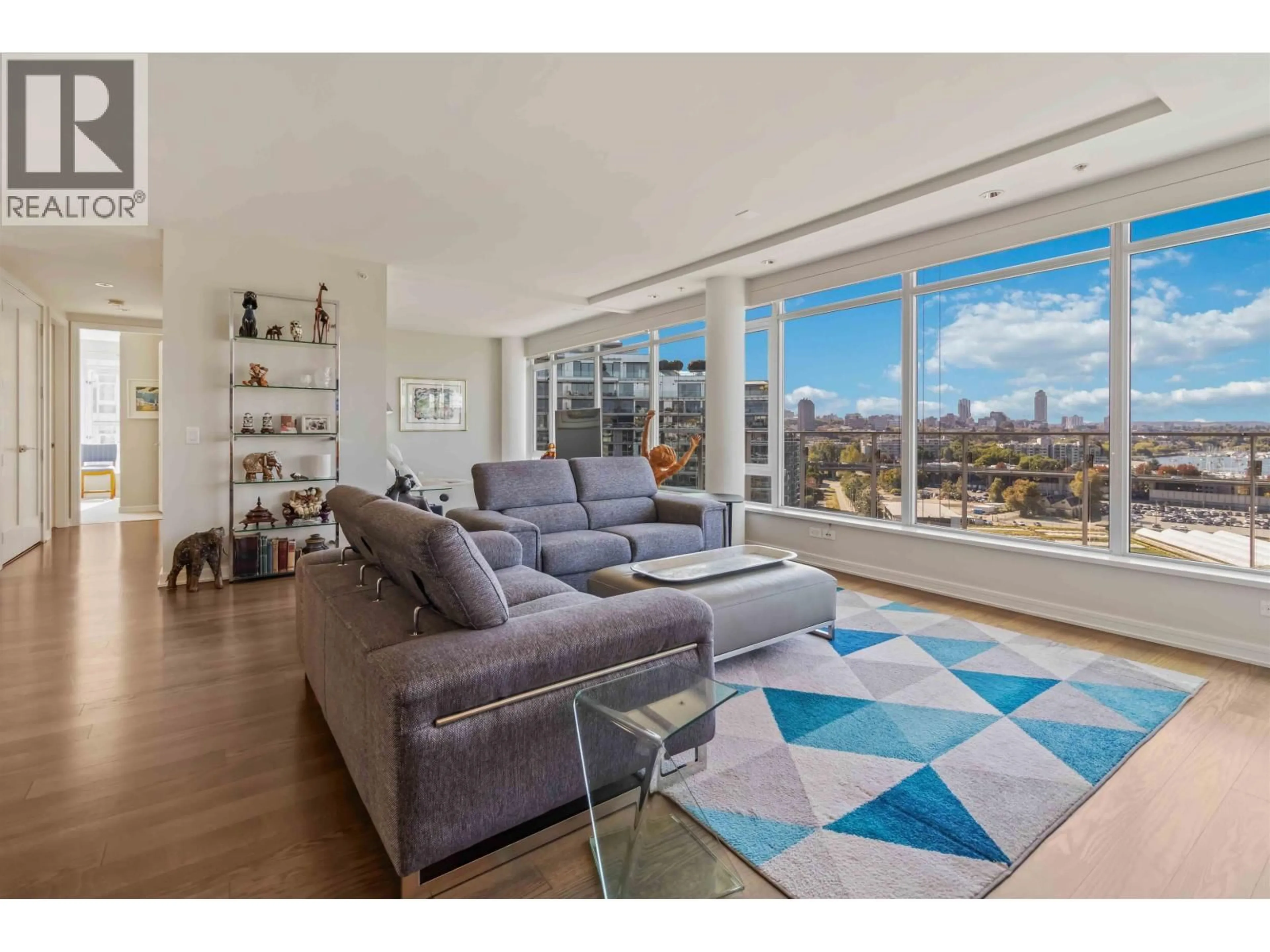 Living room with furniture, unknown for 1402 - 181 1ST AVENUE, Vancouver British Columbia V5Y0E3