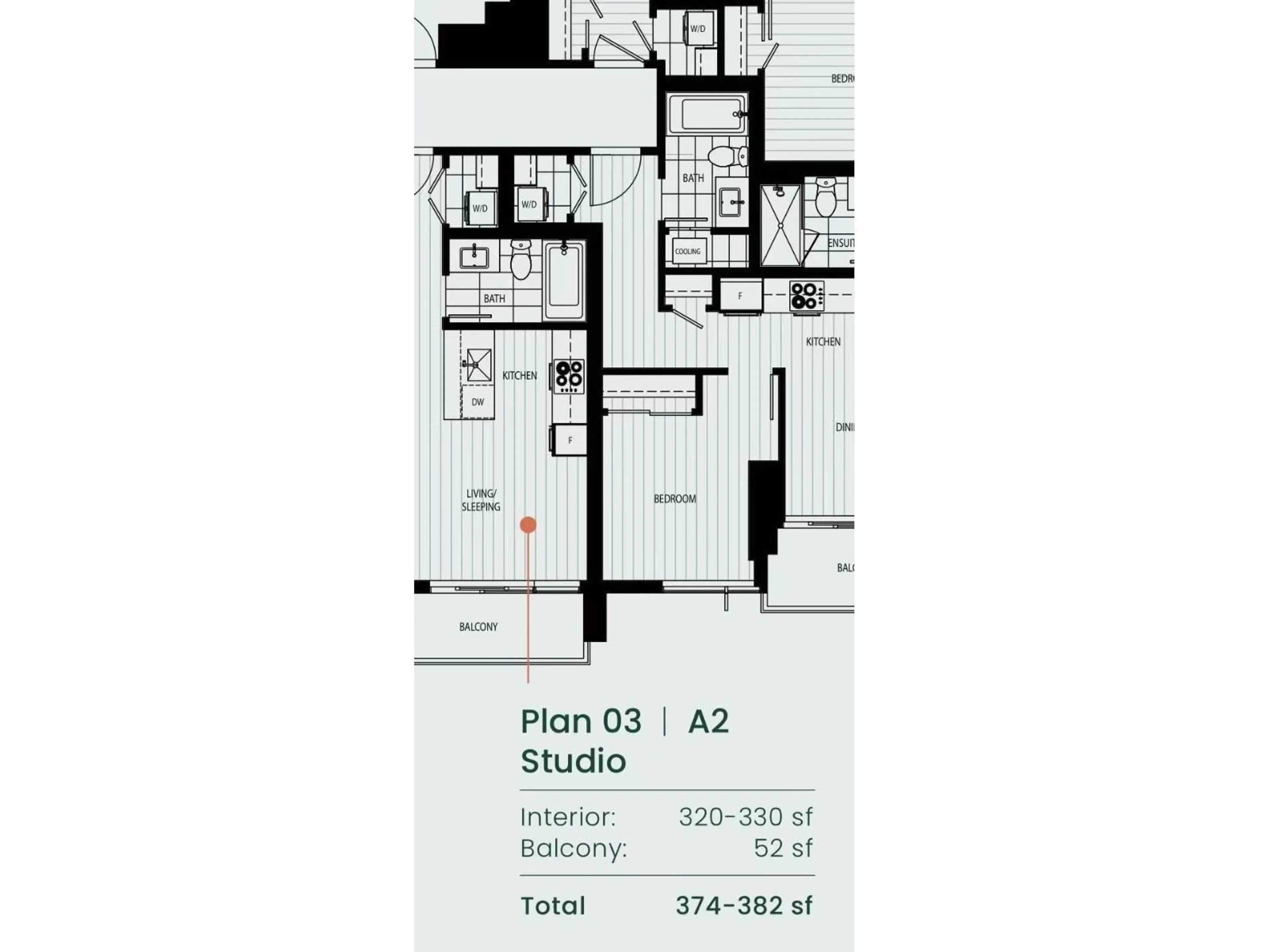 Floor plan for 1103 - 13675 107A, Surrey British Columbia V3T0X2