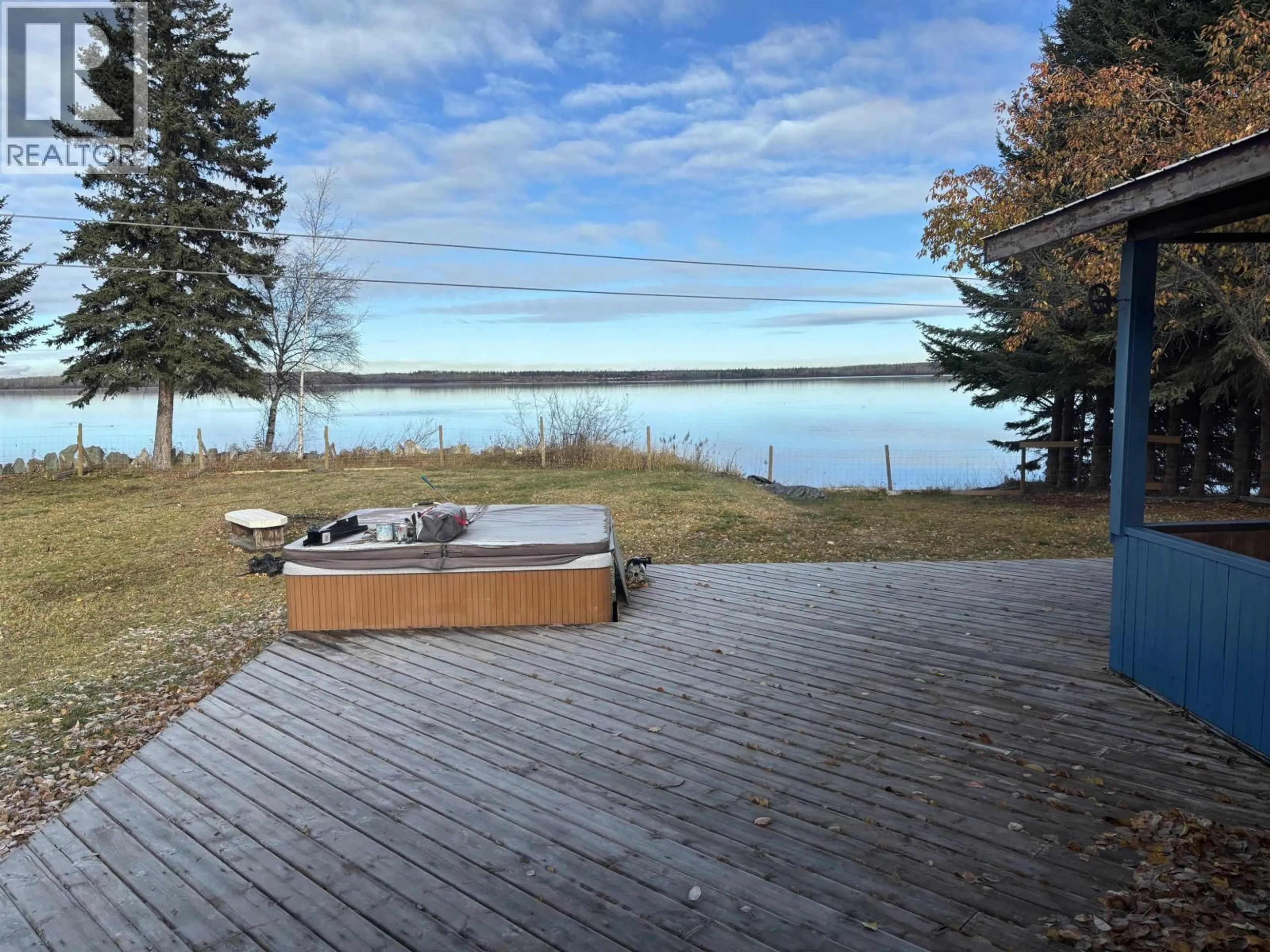 Patio, water/lake/river/ocean view for 7054 YORK DRIVE, Vanderhoof British Columbia V0J3A2