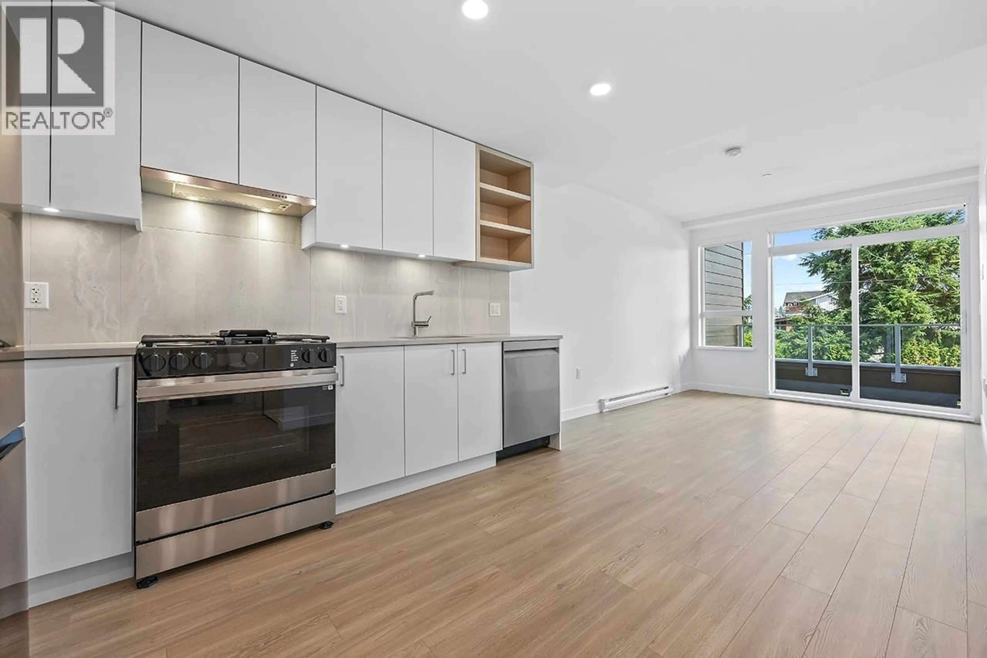 Open concept kitchen, unknown for 208 - 723 GROVER AVENUE, Coquitlam British Columbia V3J3C9