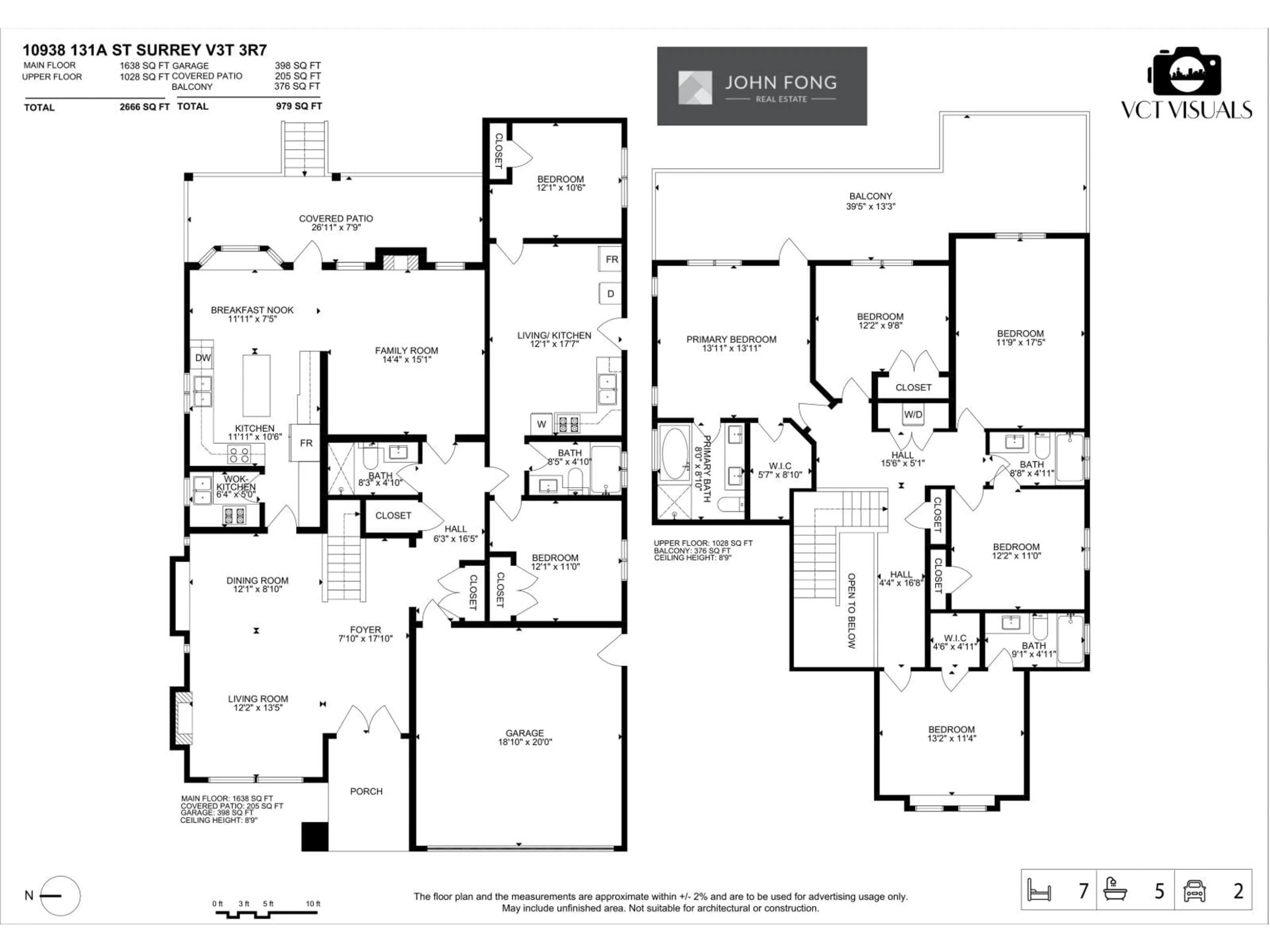 Floor plan for 10938 131A, Surrey British Columbia V3T3R7