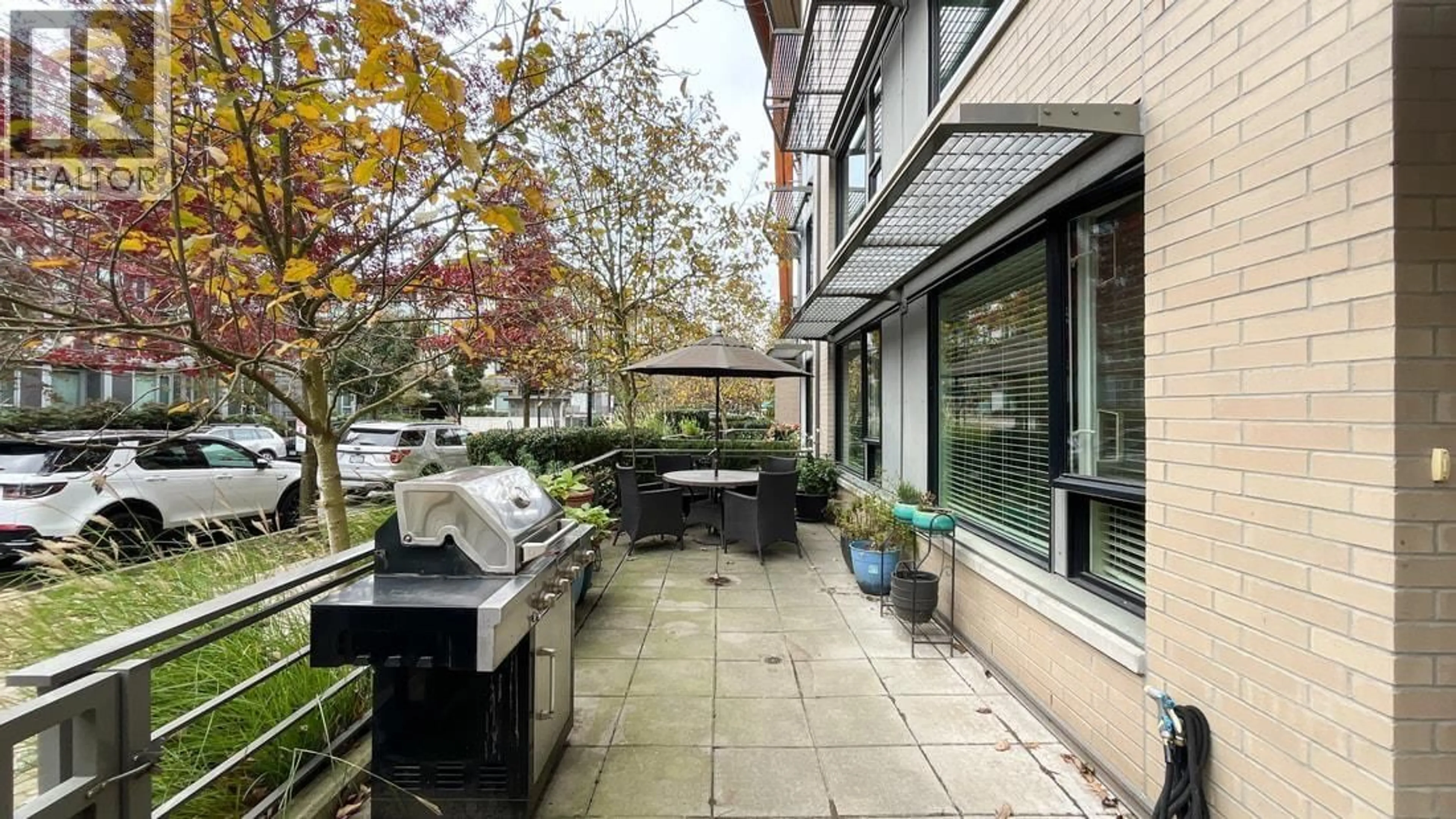 Patio, street for 111 - 3163 RIVERWALK AVENUE, Vancouver British Columbia V5S0A8