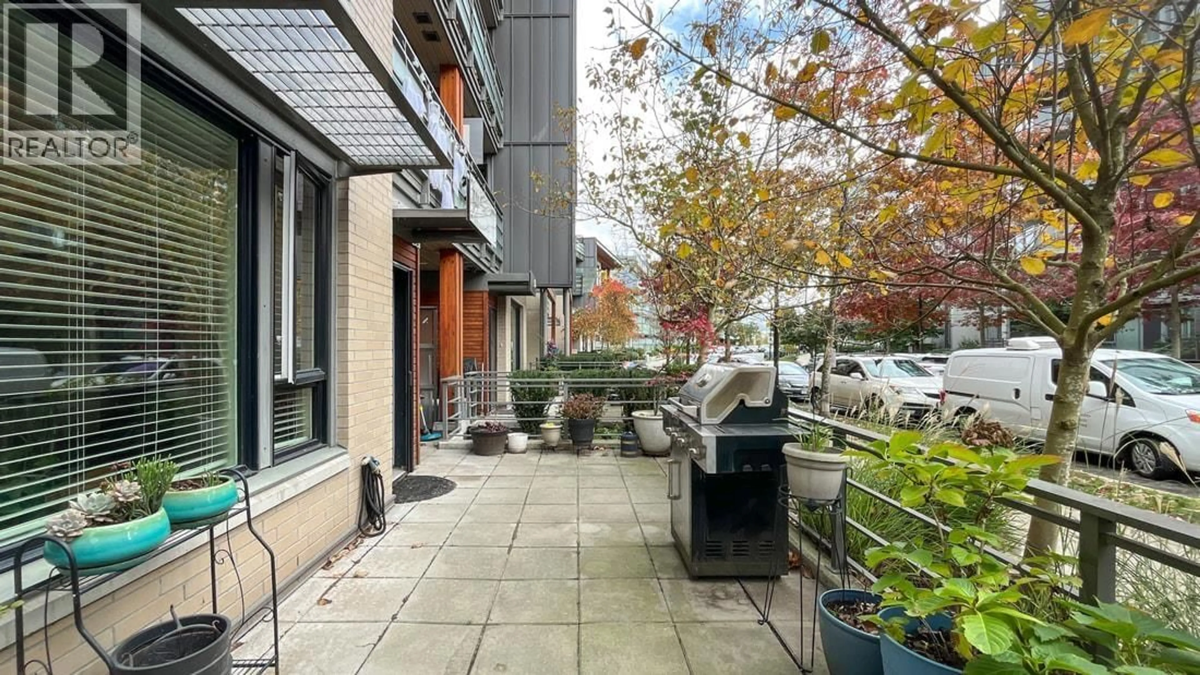 Patio, street for 111 - 3163 RIVERWALK AVENUE, Vancouver British Columbia V5S0A8