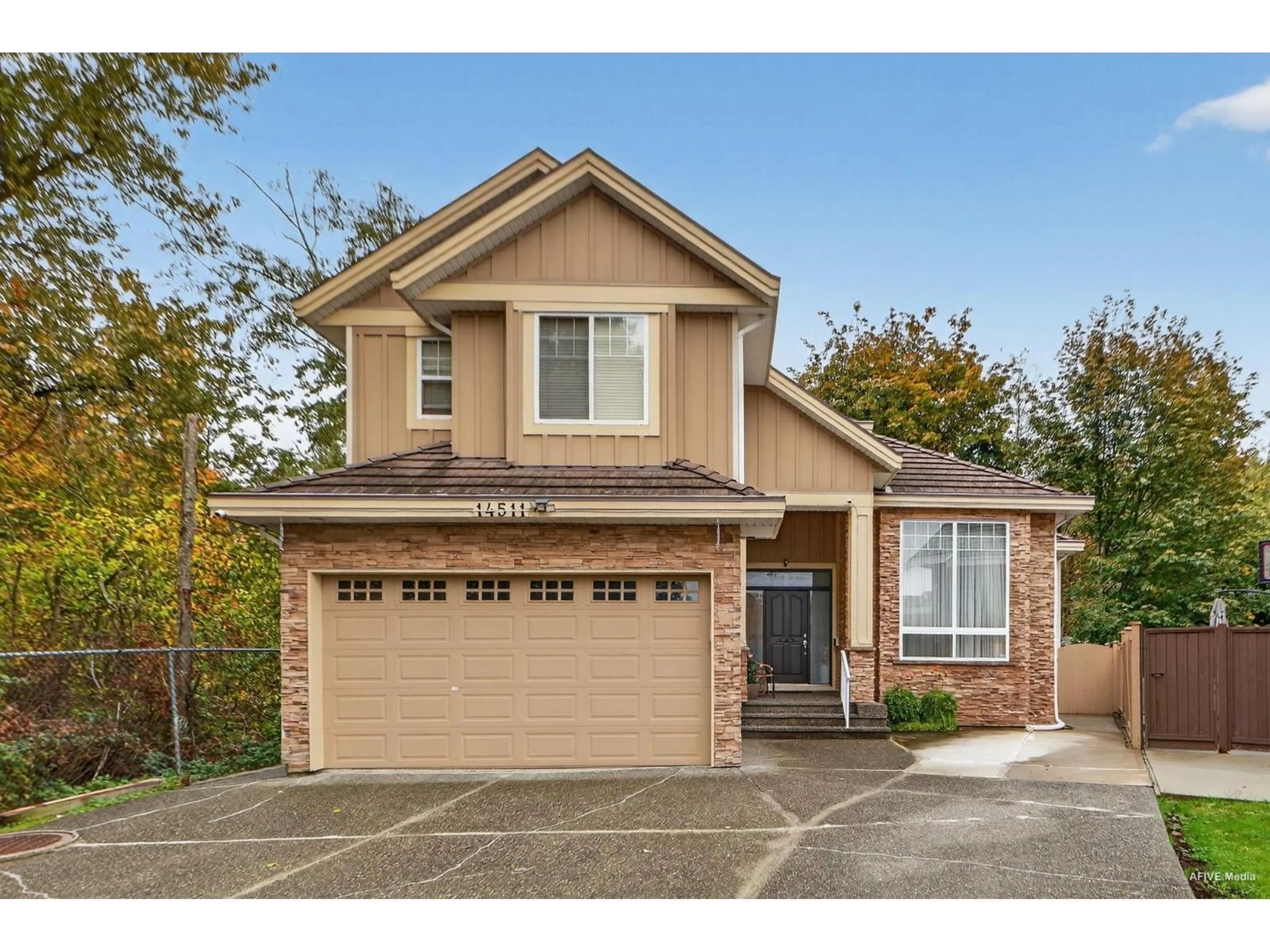 Home with brick exterior material, street for 14511 83, Surrey British Columbia V3S0N6