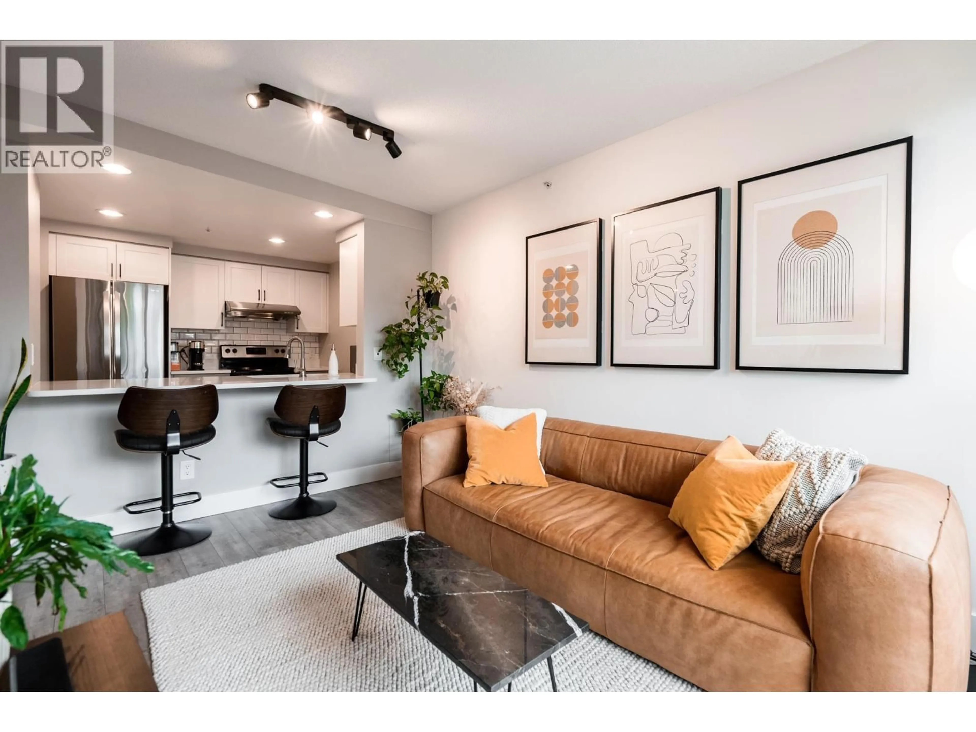 Living room with furniture, unknown for 503 - 1018 CAMBIE STREET, Vancouver British Columbia V6B6J6