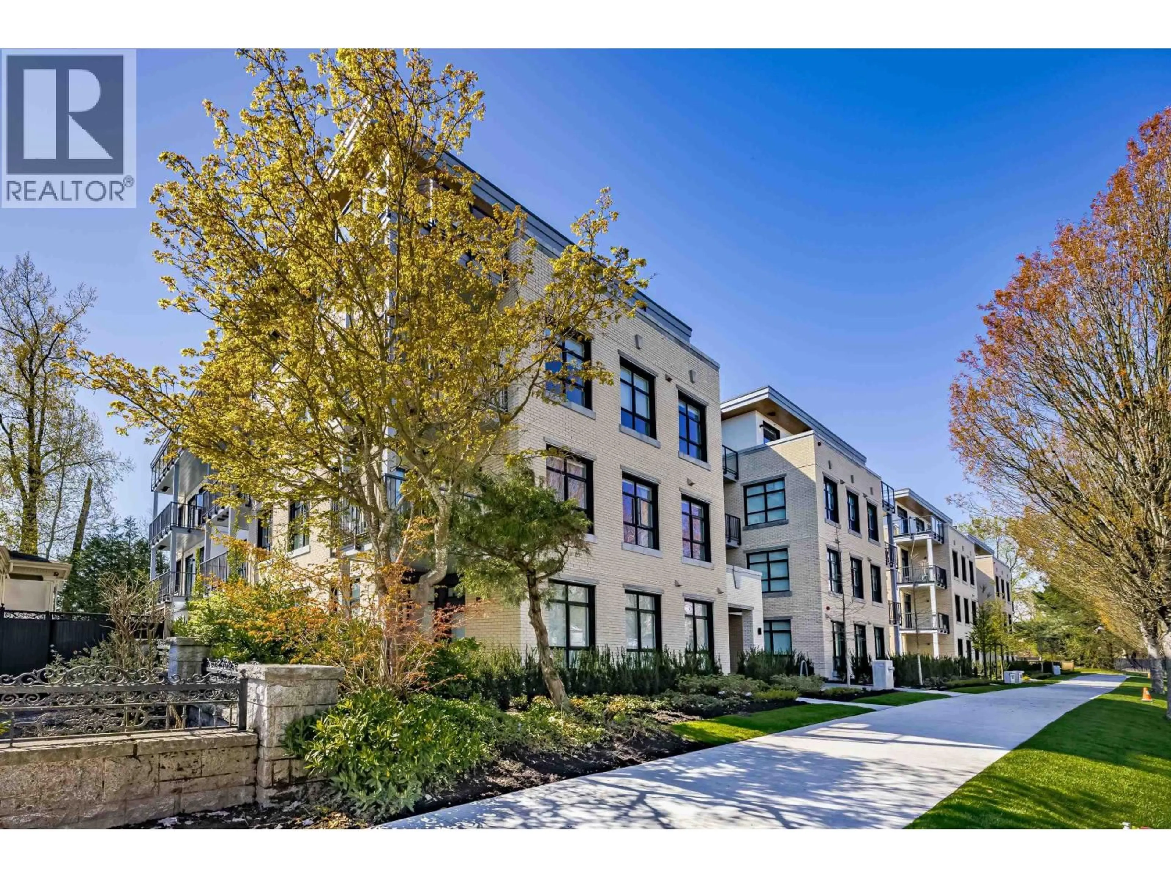 A pic from outside/outdoor area/front of a property/back of a property/a pic from drone, street for 104 - 5007 ASH STREET, Vancouver British Columbia V5Z0K9