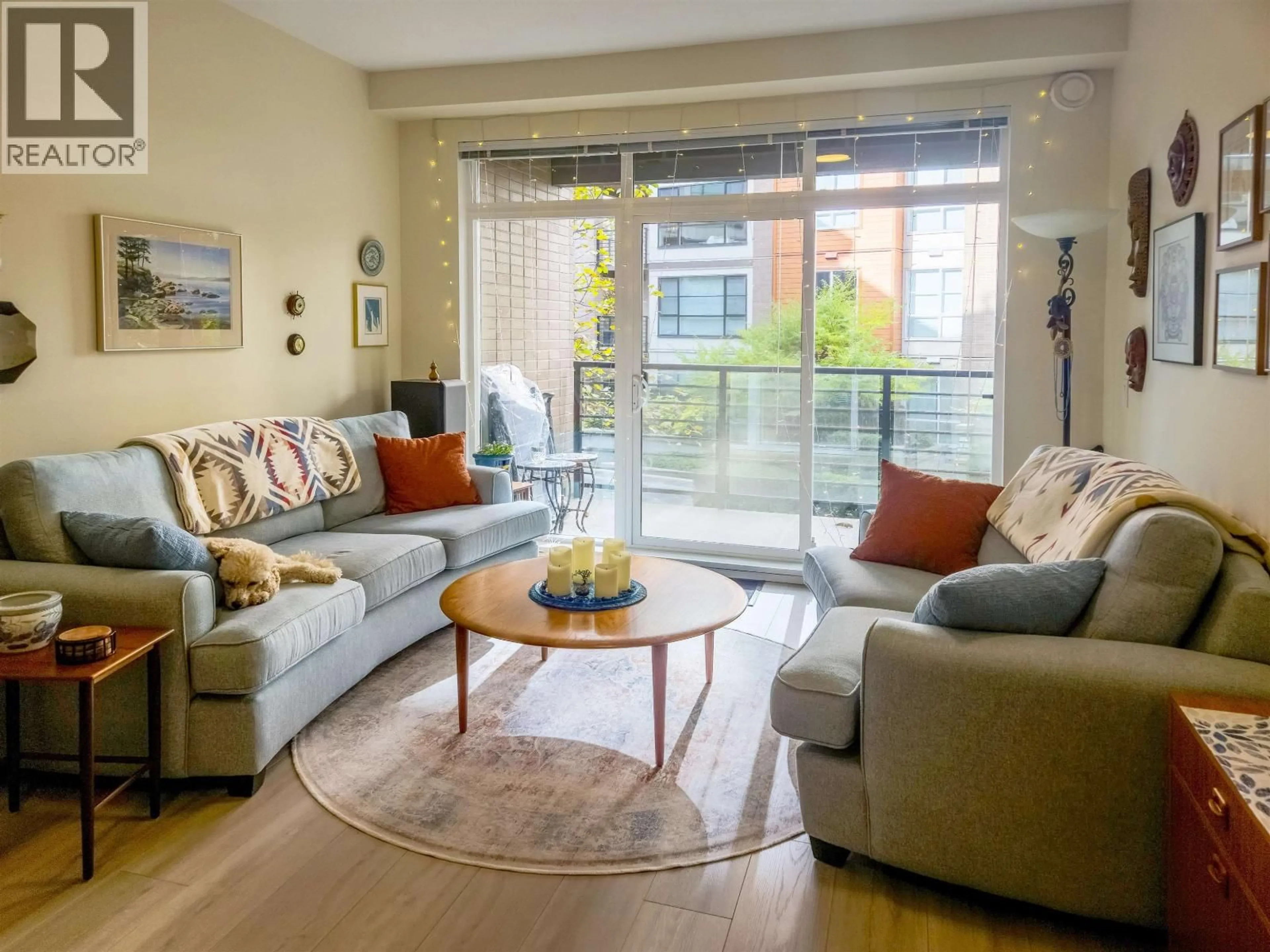 Living room with furniture, unknown for 218 - 5983 GRAY AVENUE, Vancouver British Columbia V6S0G8