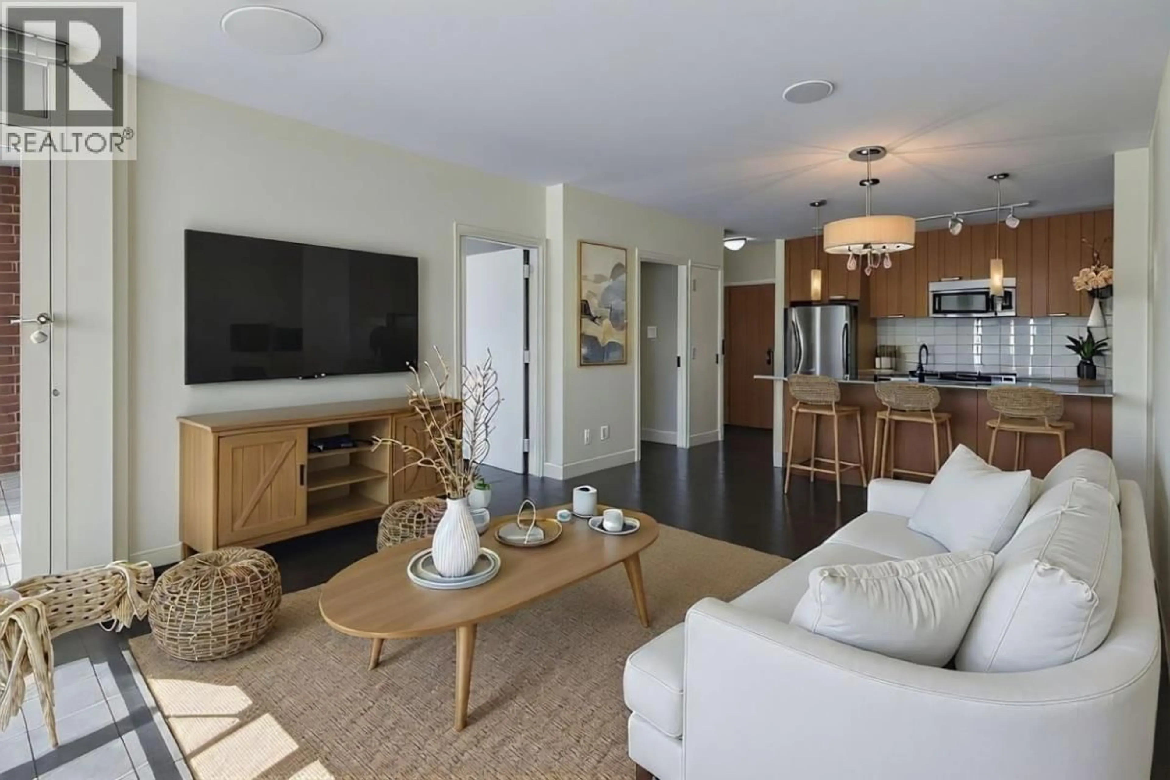 Living room with furniture, unknown for 201 - 2321 SCOTIA STREET, Vancouver British Columbia V5T0A8