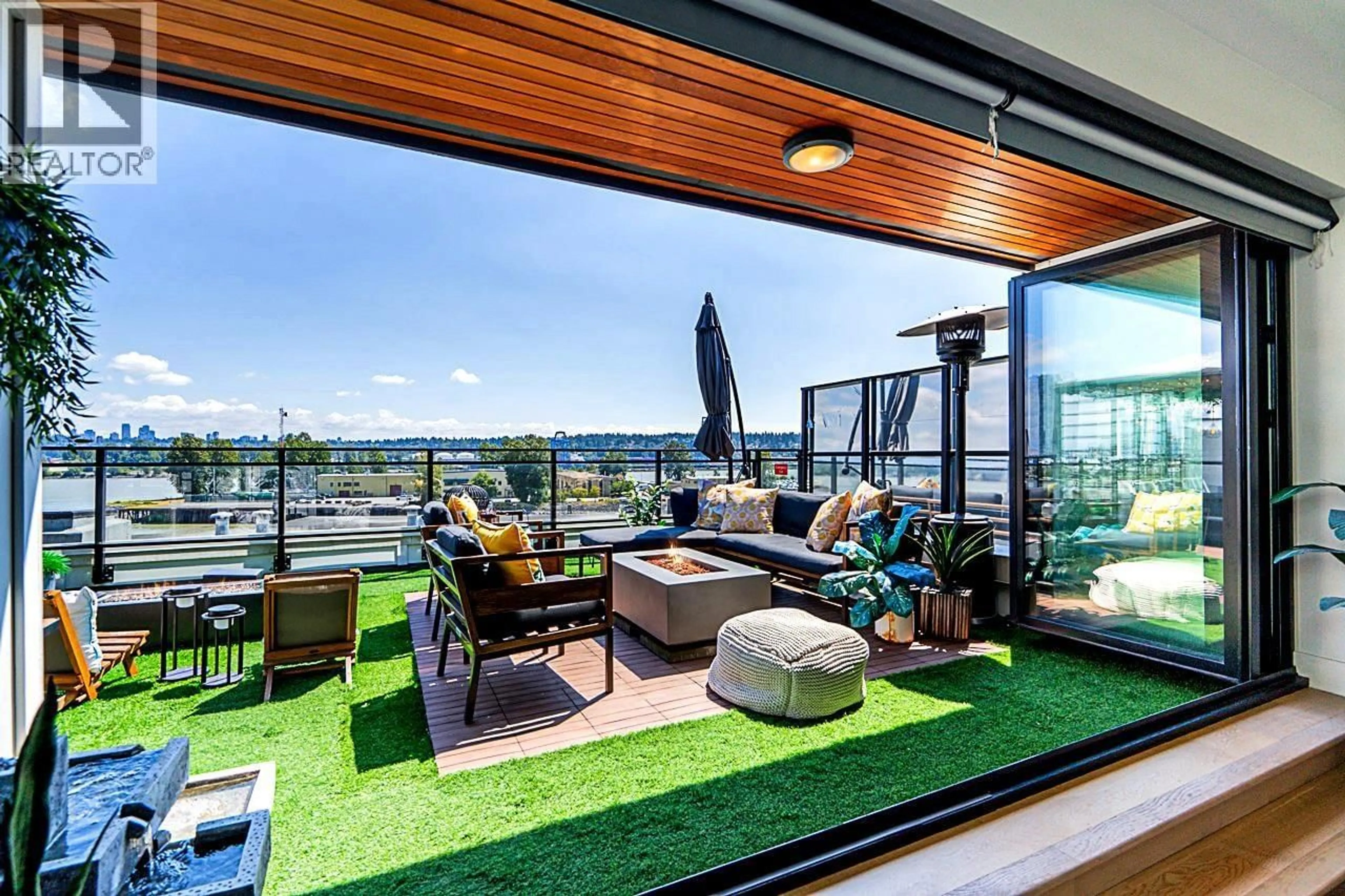 Patio, mountain view for 416 - 220 SALTER STREET, New Westminster British Columbia V3M0H4