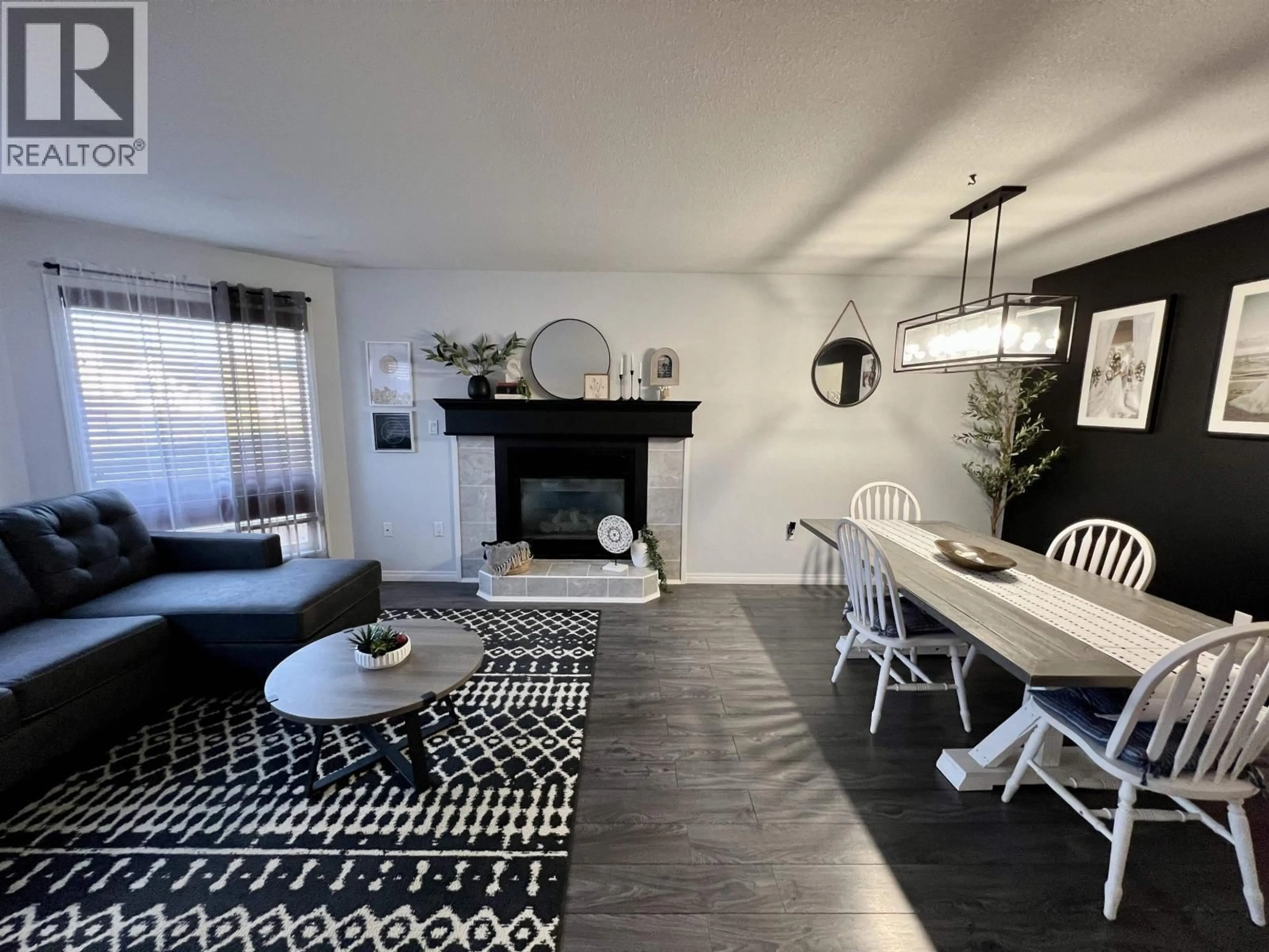 Living room with furniture, unknown for 5516 57 STREET, Fort Nelson British Columbia V0C1R0