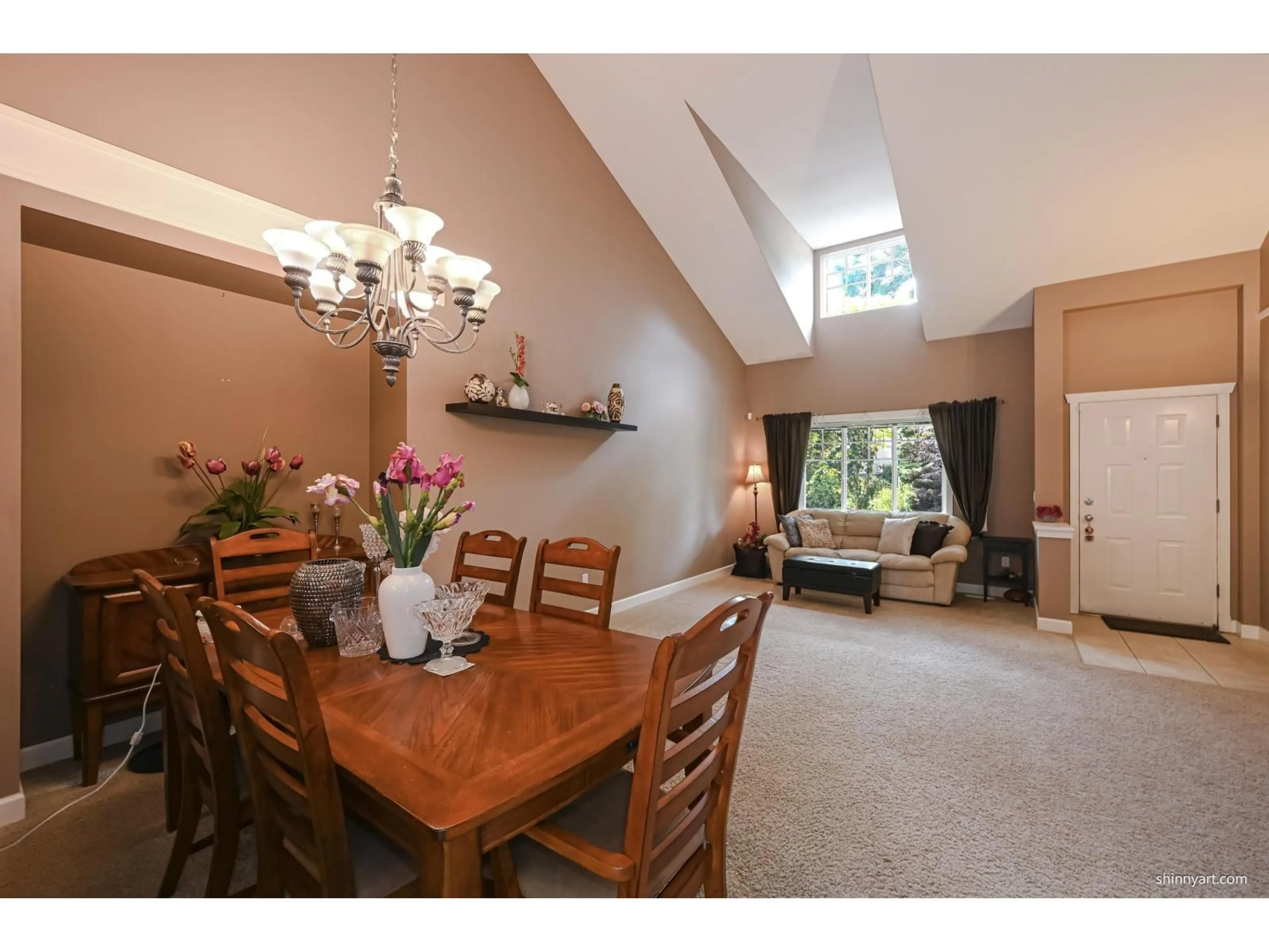 Dining room, wood/laminate floor for 6640 206, Langley British Columbia V2Y2Y5