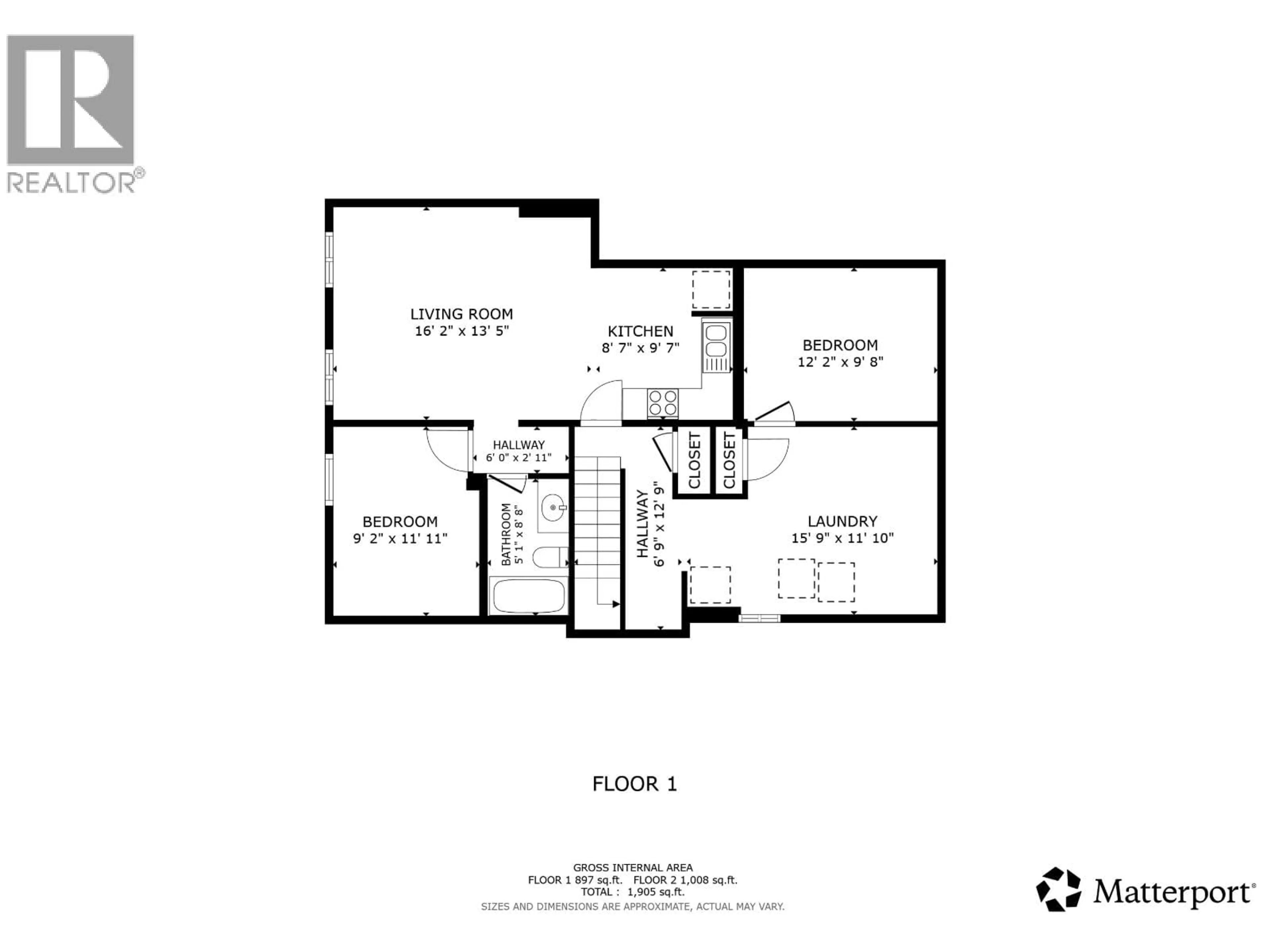 Floor plan for 9316 112 AVENUE, Fort St. John British Columbia V1J2V9