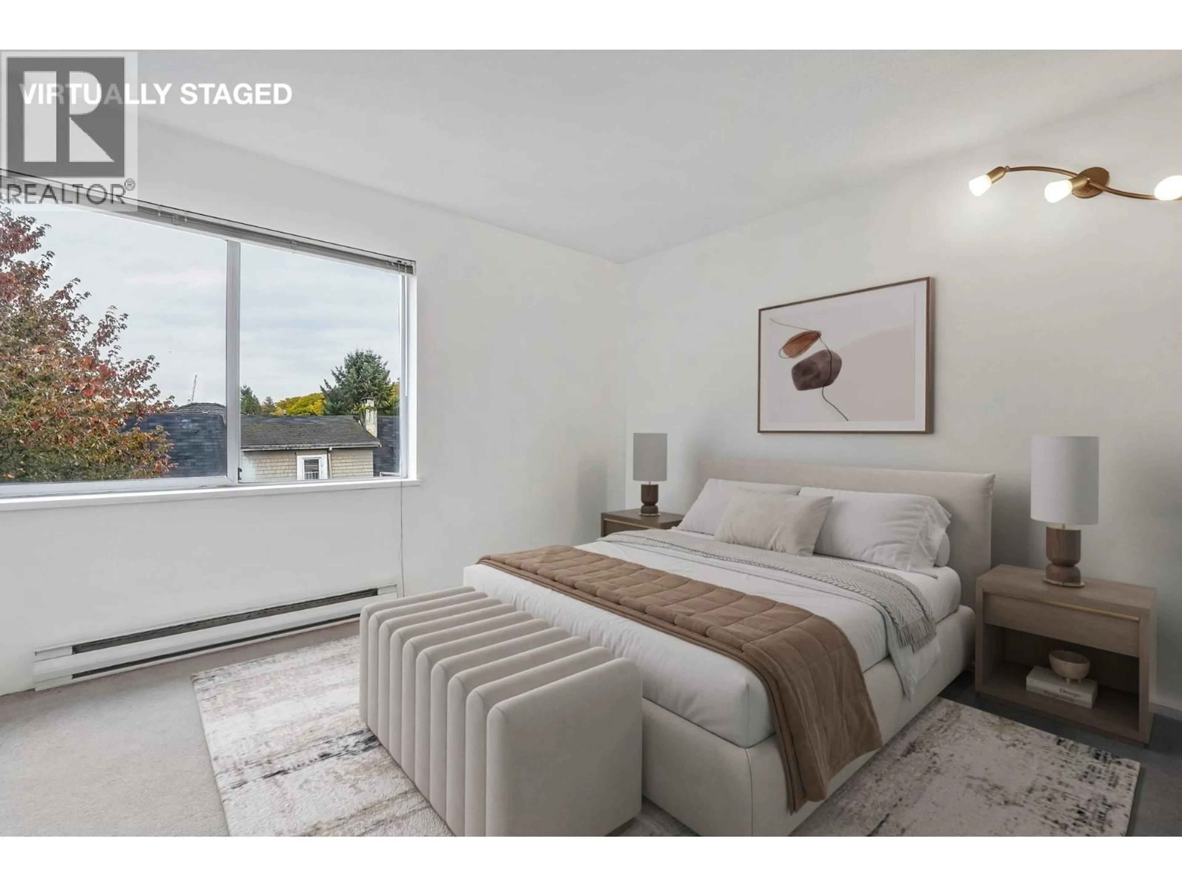 Bedroom with bed, unknown for 211 - 3624 FRASER STREET, Vancouver British Columbia V5V4C8