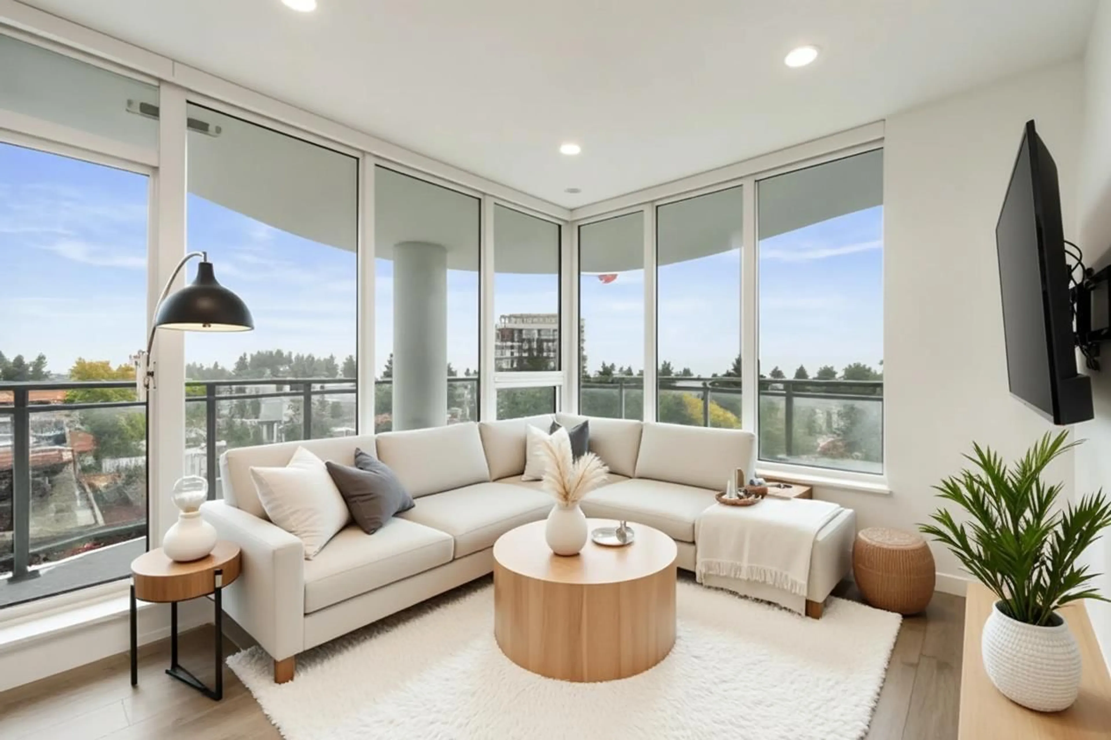 Living room with furniture, unknown for 801 - 13318 104, Surrey British Columbia V3T0R2