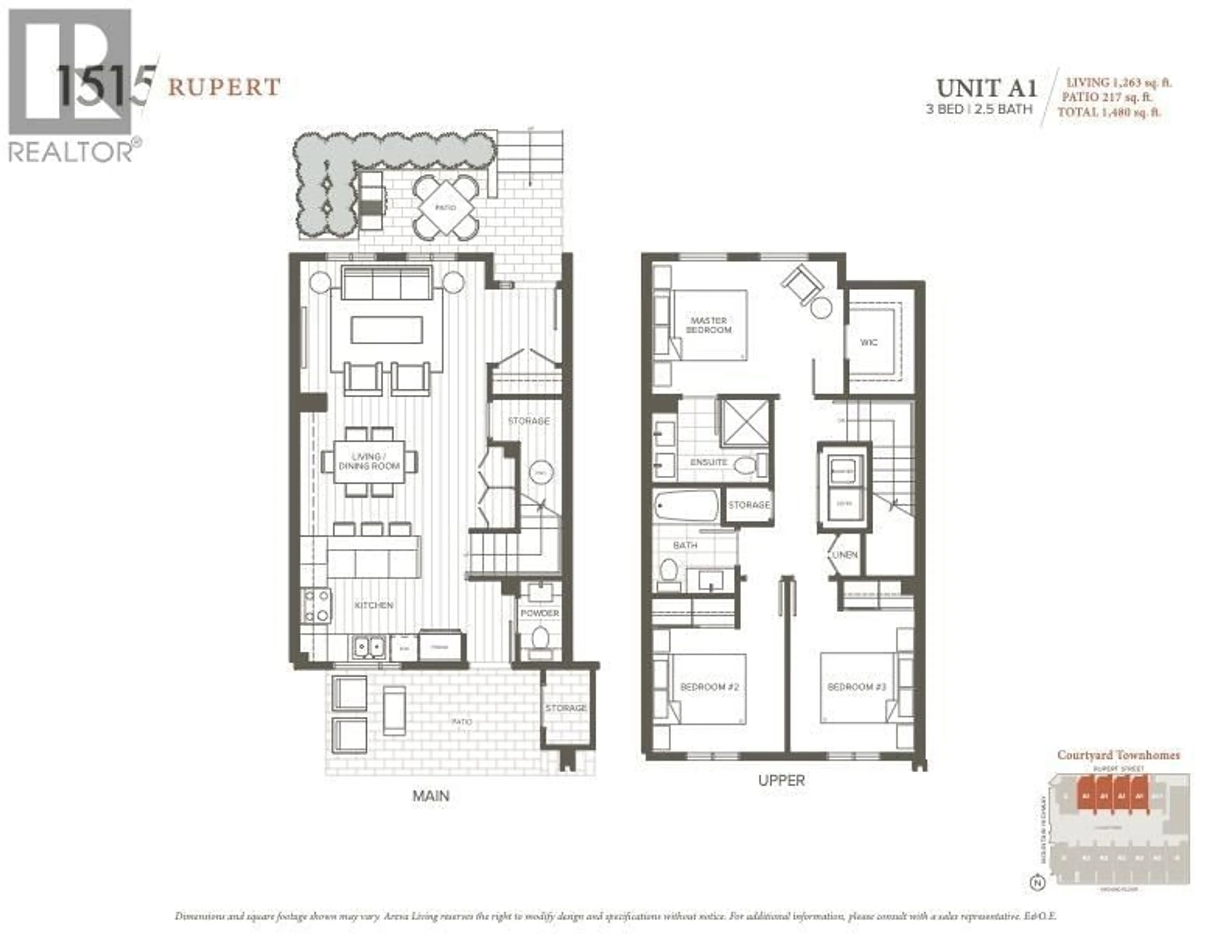 Floor plan for 102 - 342 MOUNTAIN HIGHWAY, North Vancouver British Columbia V7J2K8