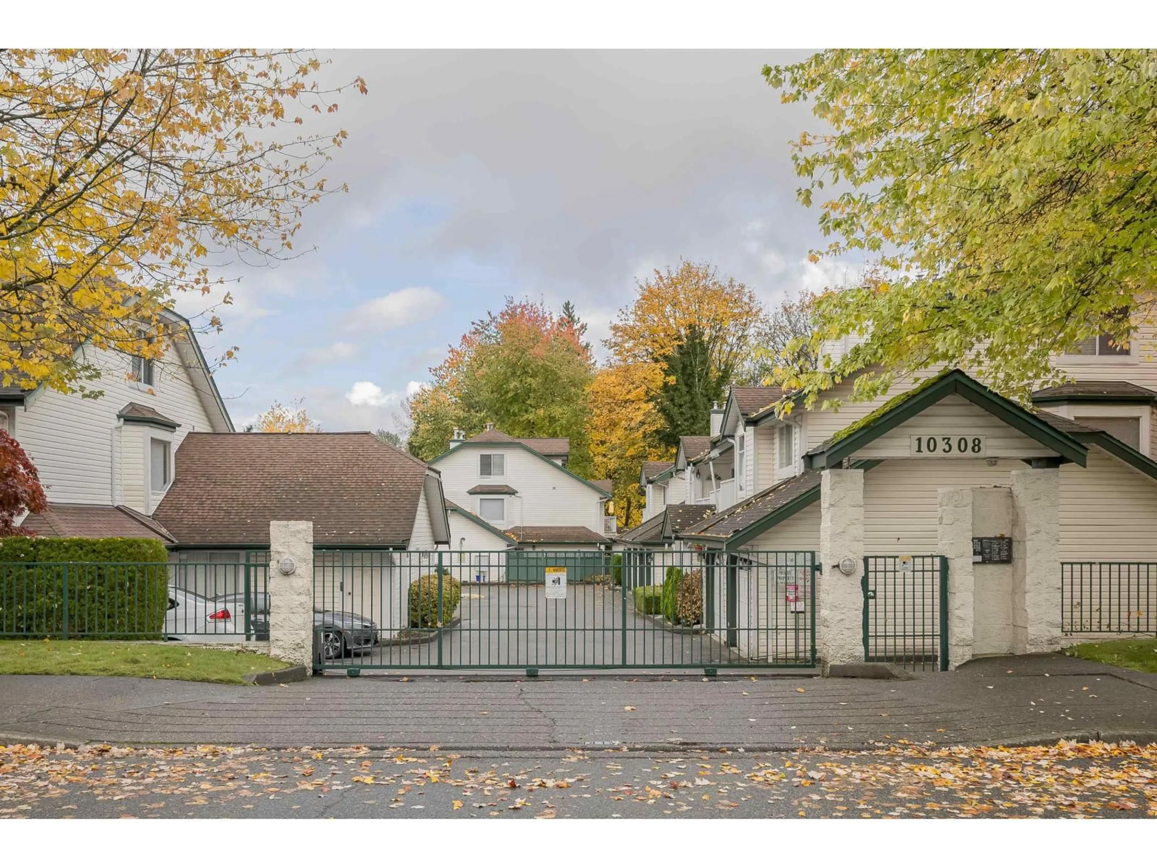 A pic from outside/outdoor area/front of a property/back of a property/a pic from drone, street for 111 - 10308 155A, Surrey British Columbia V3R4K5
