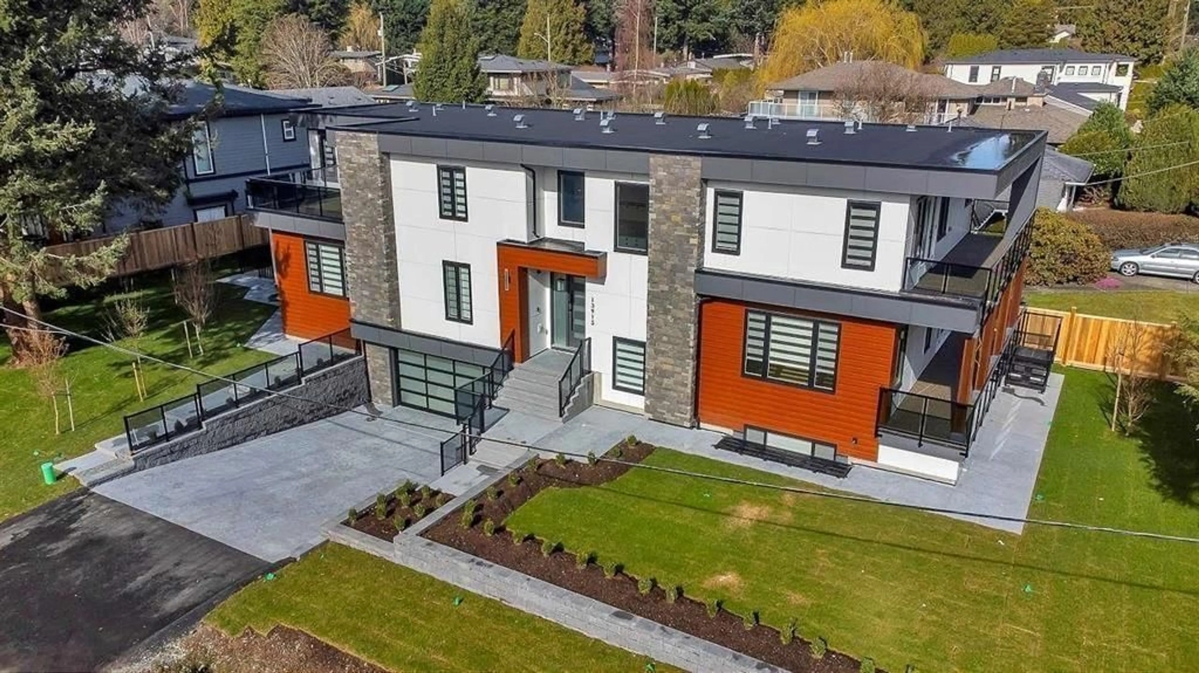 Home with brick exterior material, street for 13915 BLACKBURN, White Rock British Columbia V4B3H9