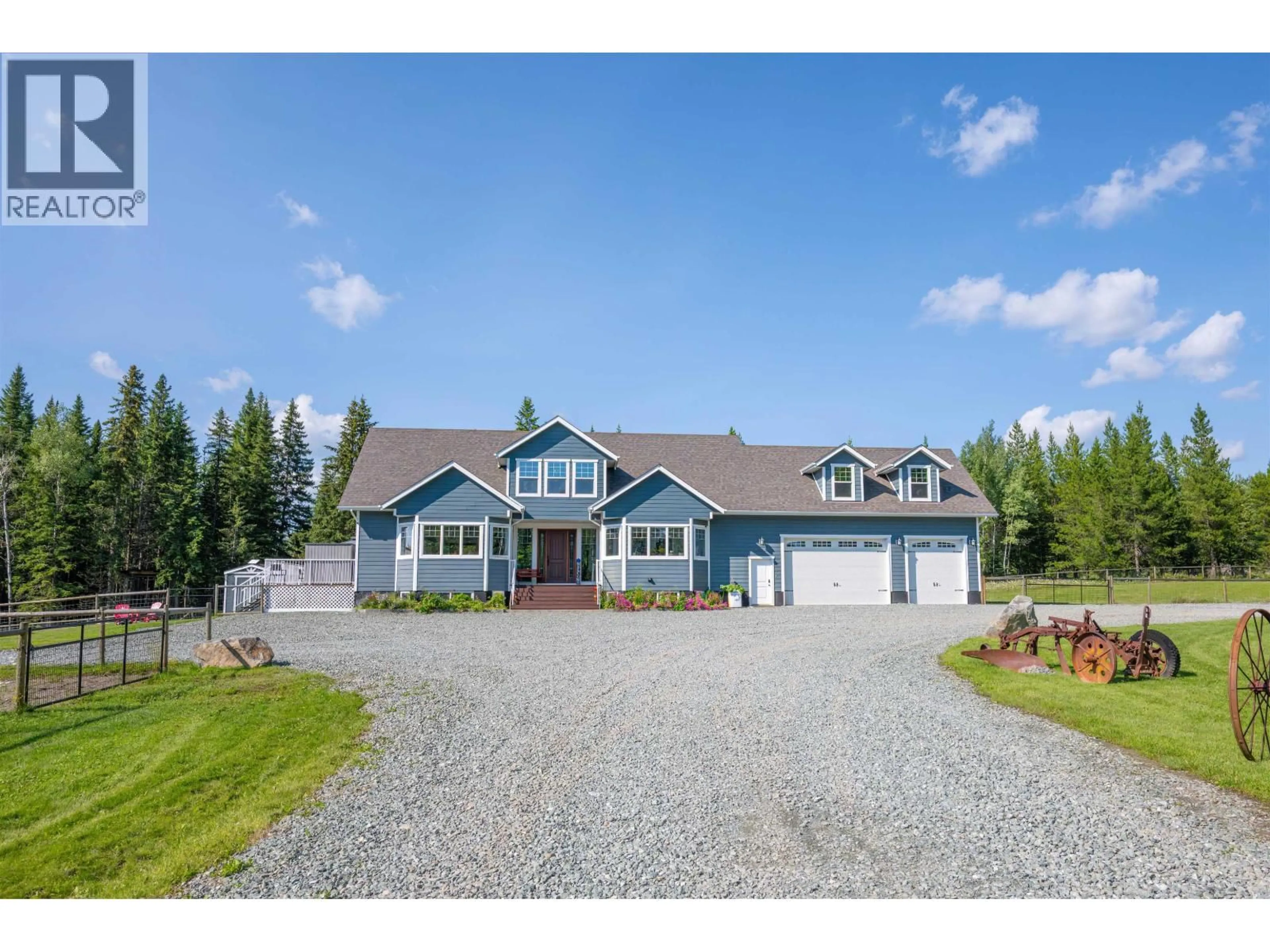 A pic from outside/outdoor area/front of a property/back of a property/a pic from drone, unknown for 3900 15 MILE ROAD, Prince George British Columbia V2N5Y4