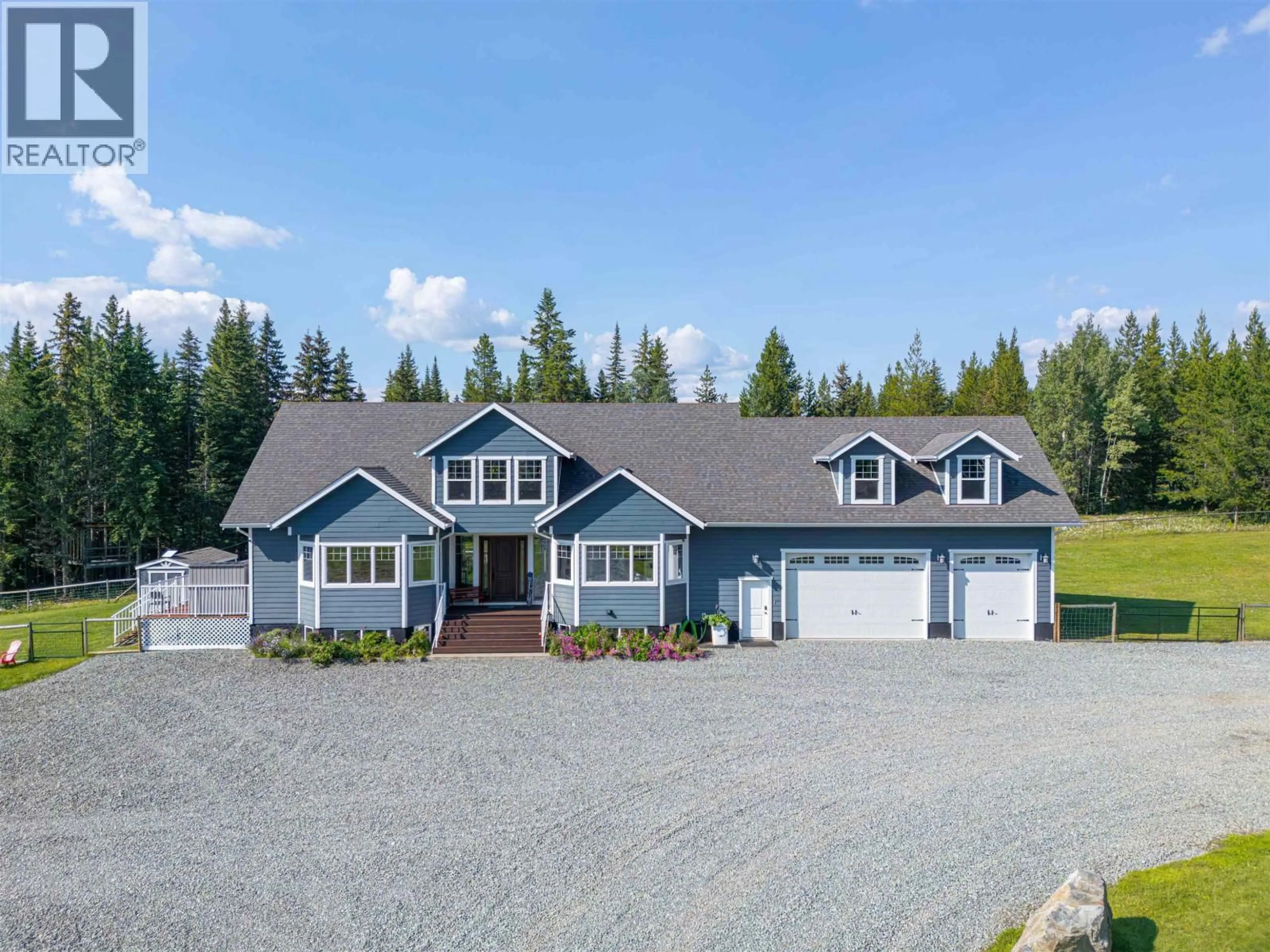 A pic from outside/outdoor area/front of a property/back of a property/a pic from drone, unknown for 3900 15 MILE ROAD, Prince George British Columbia V2N5Y4