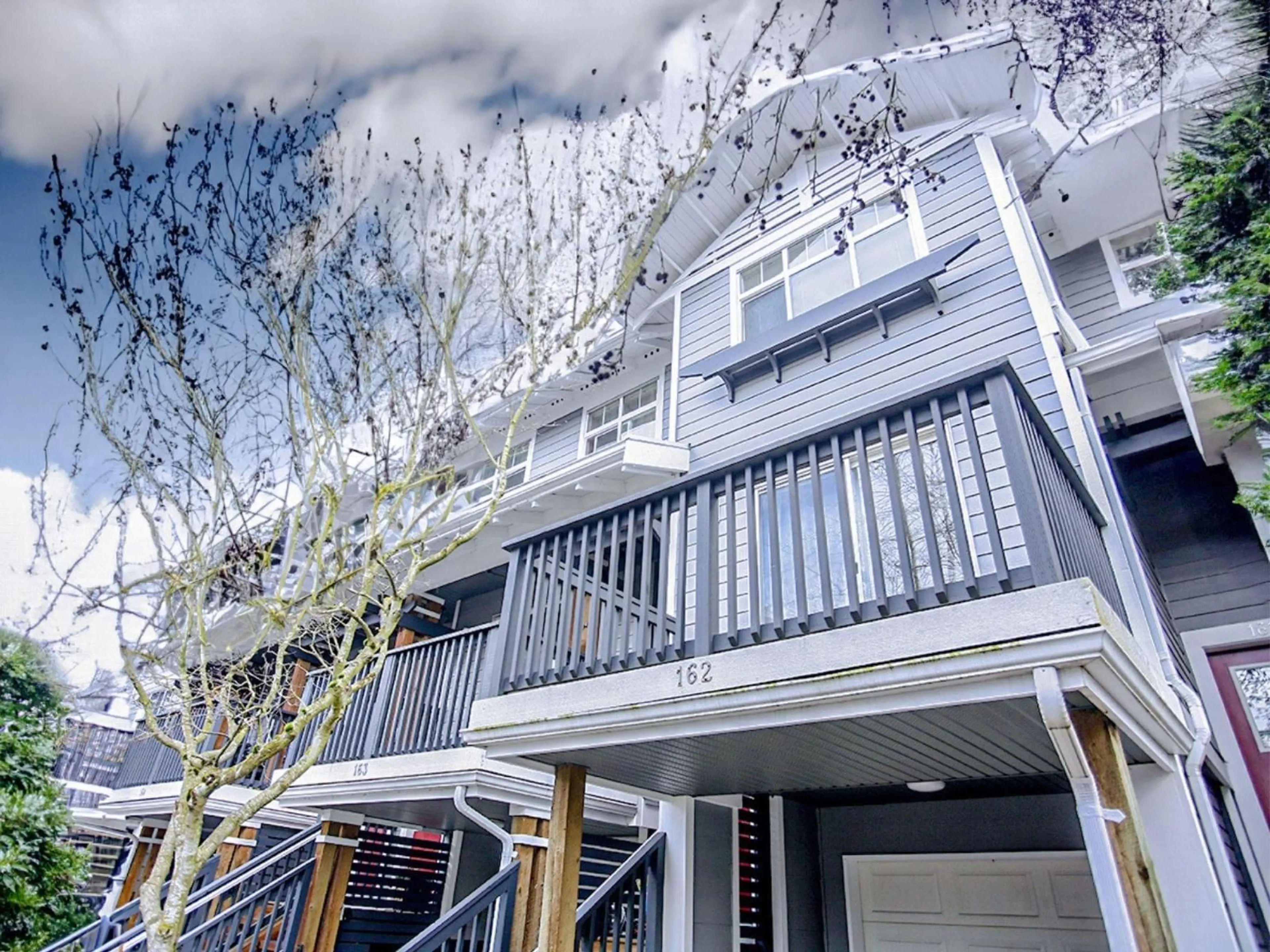 A pic from outside/outdoor area/front of a property/back of a property/a pic from drone, street for 162 - 15236 36, Surrey British Columbia V3Z2B3