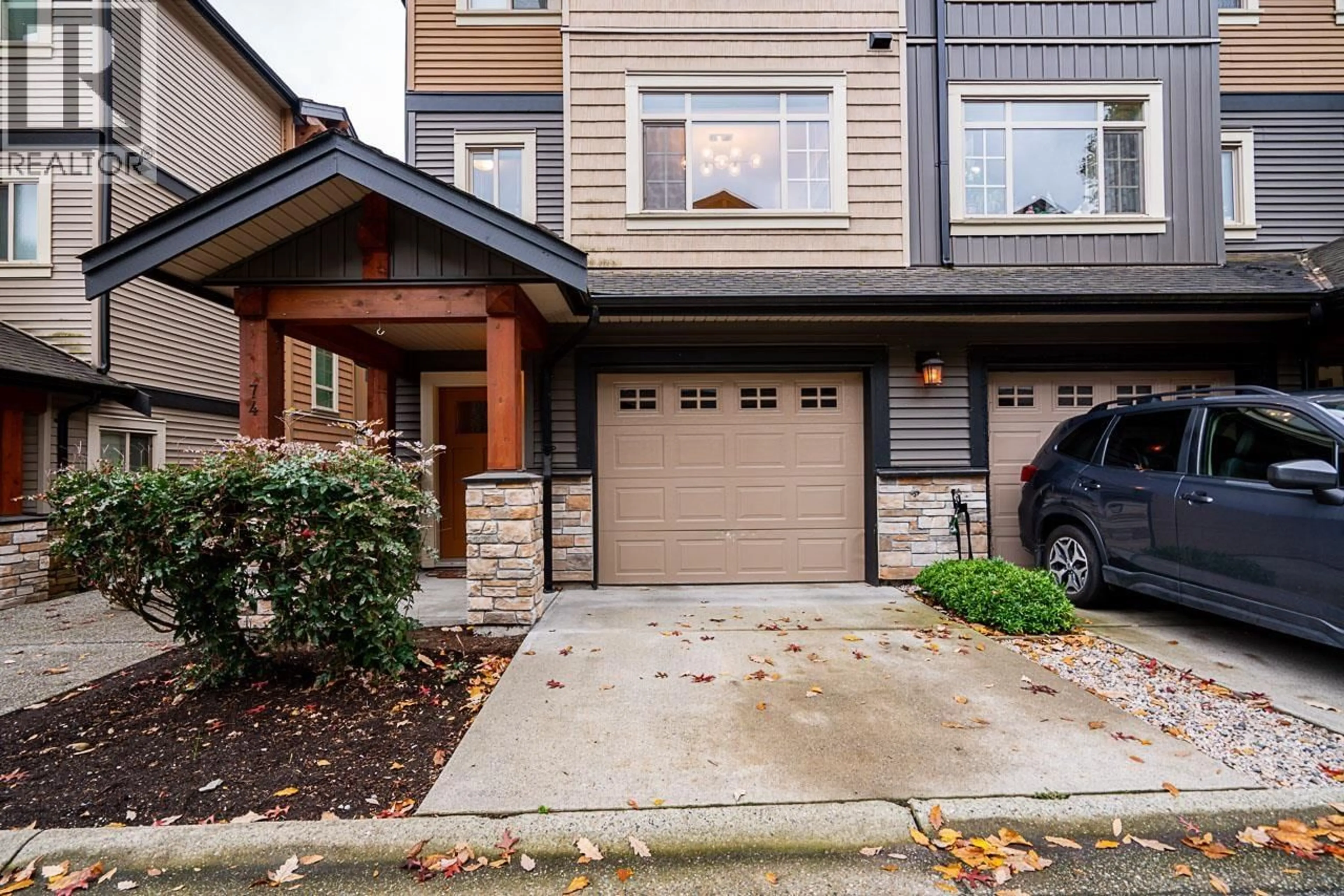 Home with brick exterior material, street for 74 - 11305 240 STREET, Maple Ridge British Columbia V2W0J1
