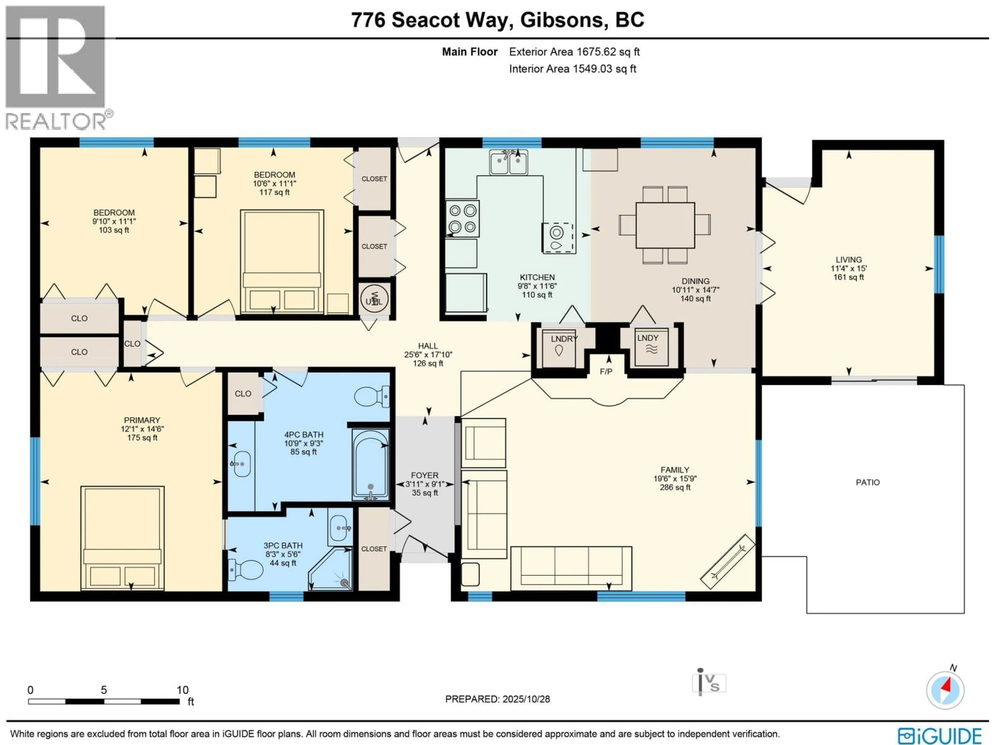 Floor plan for 776 SEACOT WAY, Gibsons British Columbia V0N1V9