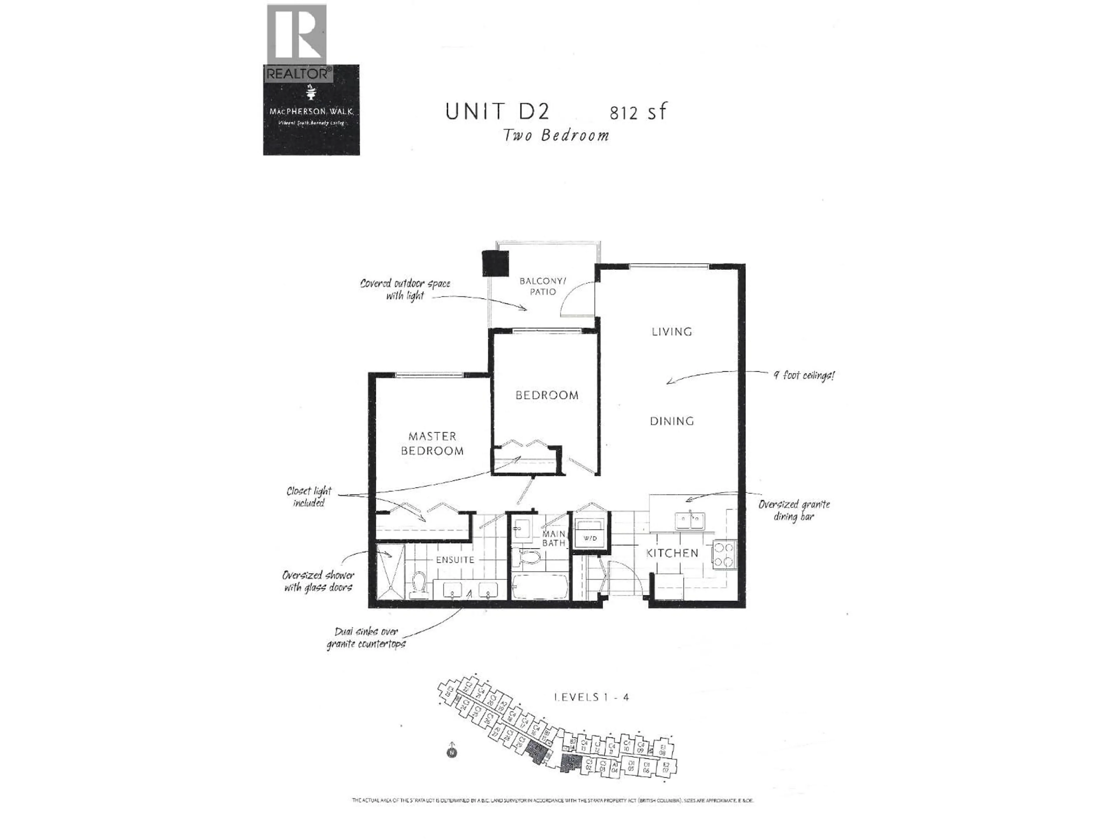 Floor plan for 301 - 5788 SIDLEY STREET, Burnaby British Columbia V5J0E4