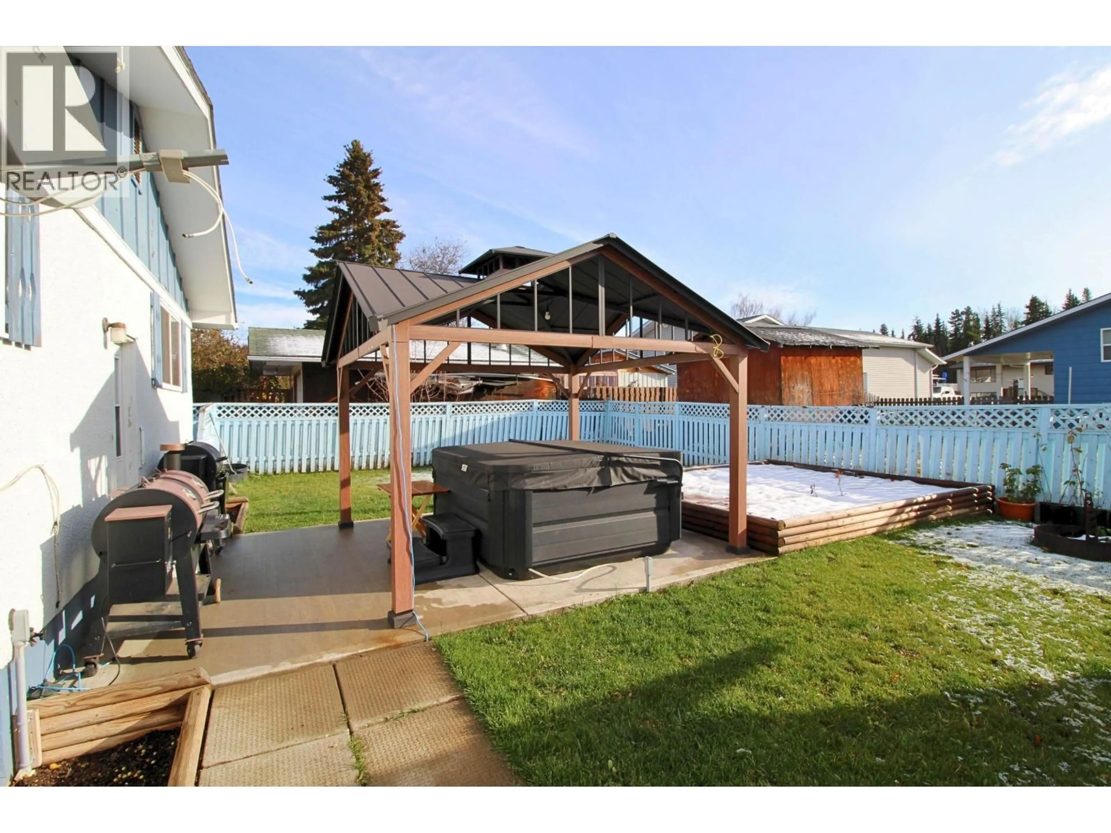 Patio, water/lake/river/ocean view for 3290 GILLESPIE ROAD, Houston British Columbia V0J1Z0