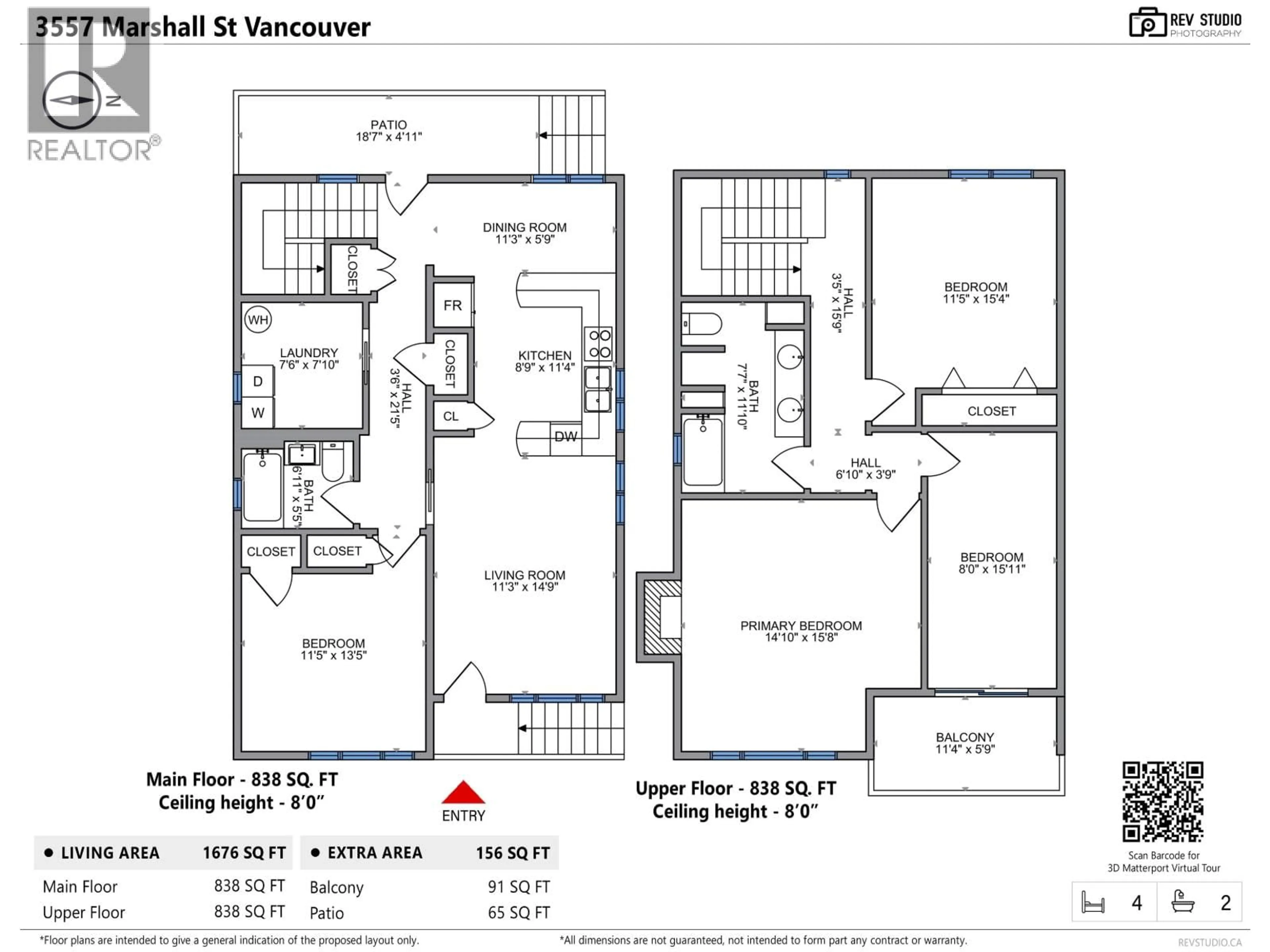 Floor plan for 3557 MARSHALL STREET, Vancouver British Columbia V5N4S2