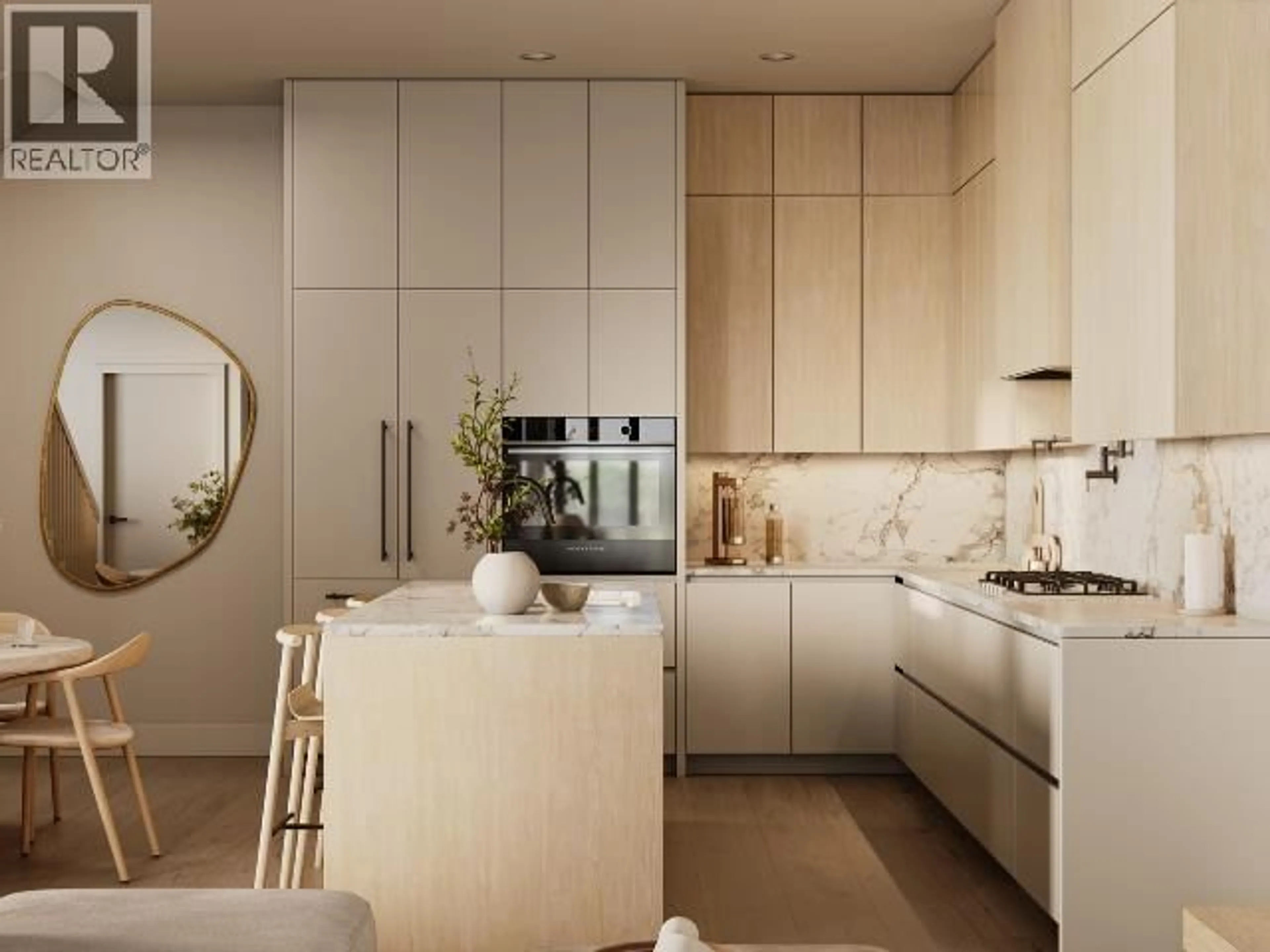 Contemporary kitchen, ceramic/tile floor for 3 - 930 57TH AVENUE, Vancouver British Columbia V6P1S3