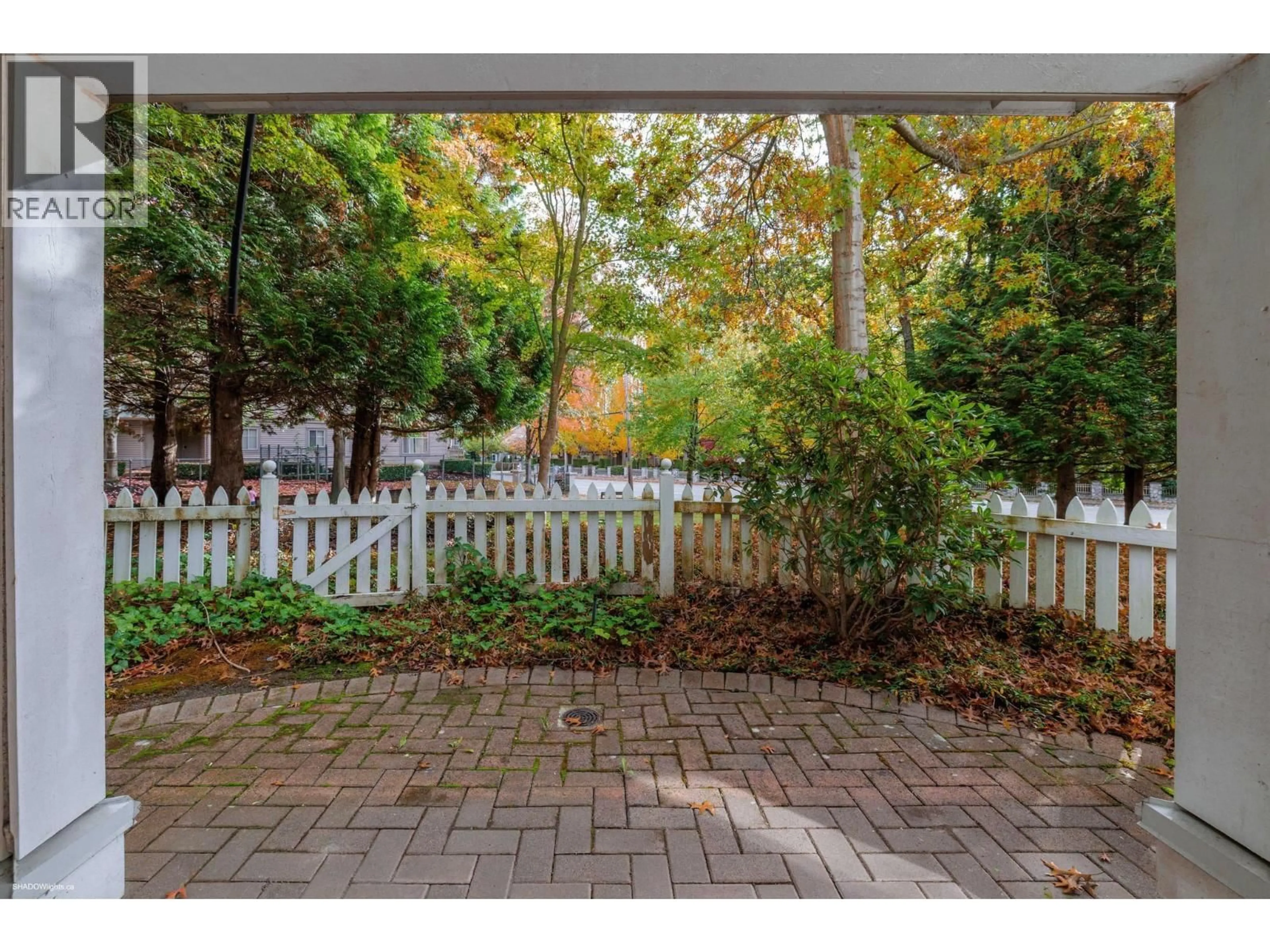 Patio, forest/trees view for 112 - 8100 JONES ROAD, Richmond British Columbia V6Y4B1