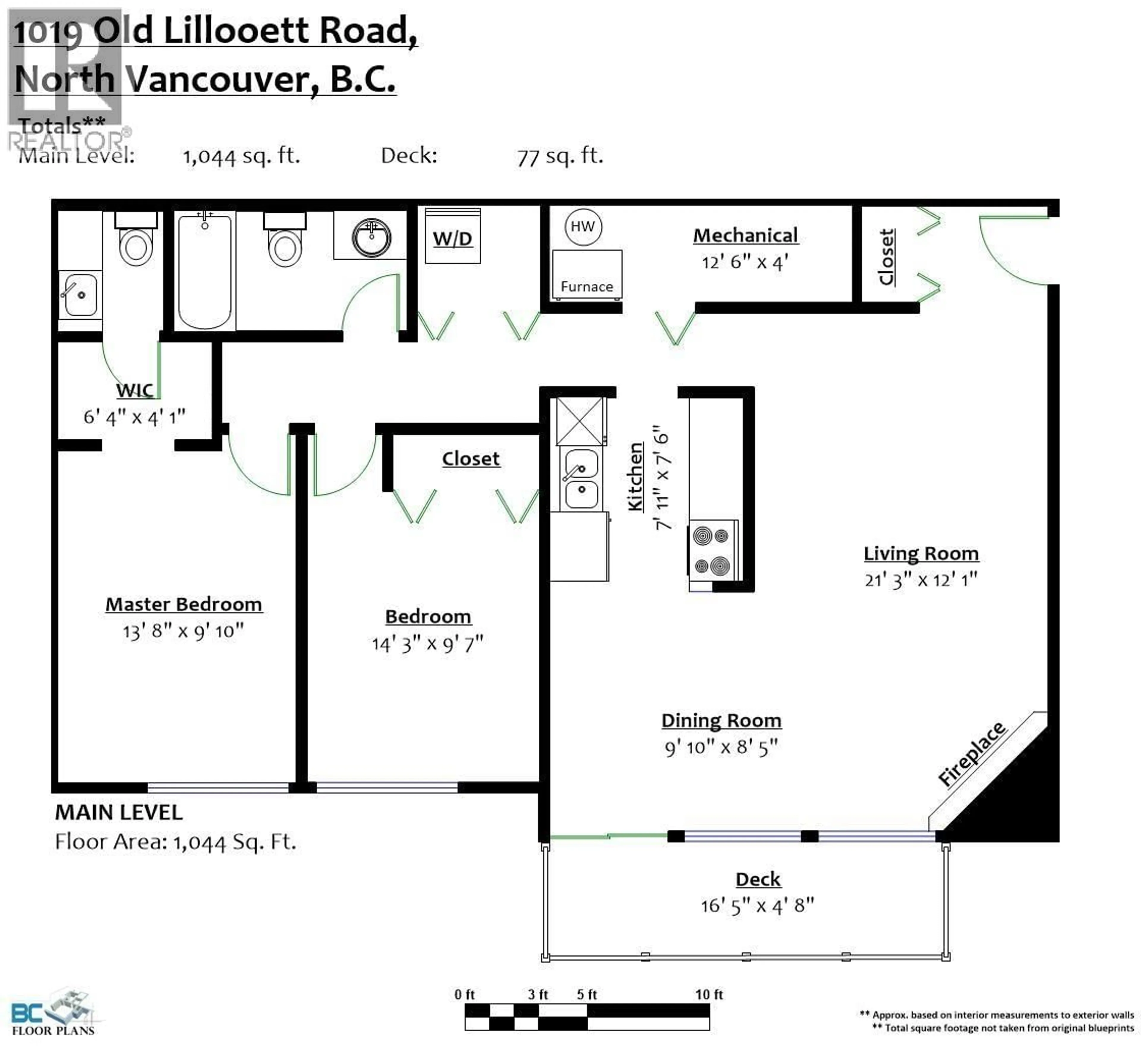 Floor plan for 1019 OLD LILLOOET ROAD, North Vancouver British Columbia V7J3H6