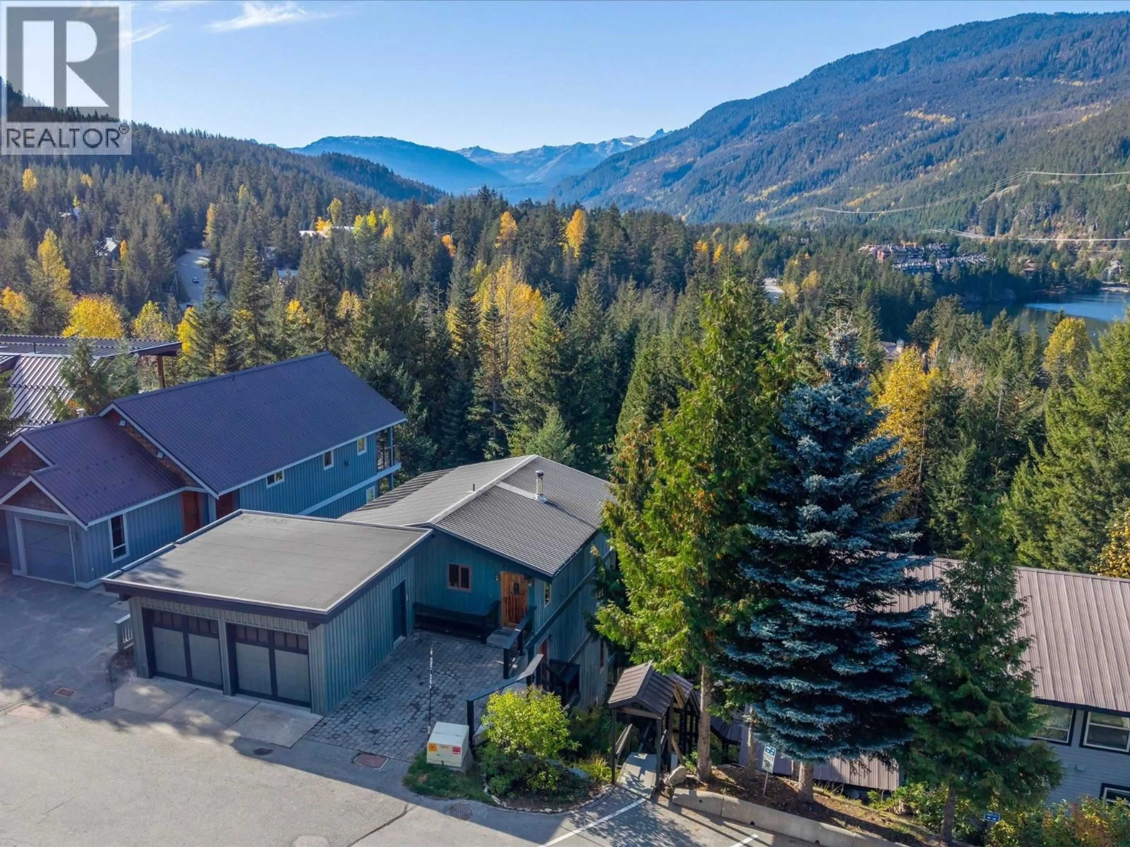 A pic from outside/outdoor area/front of a property/back of a property/a pic from drone, mountain view for 2318 CAYLEY CLOSE, Whistler British Columbia V8E0A8