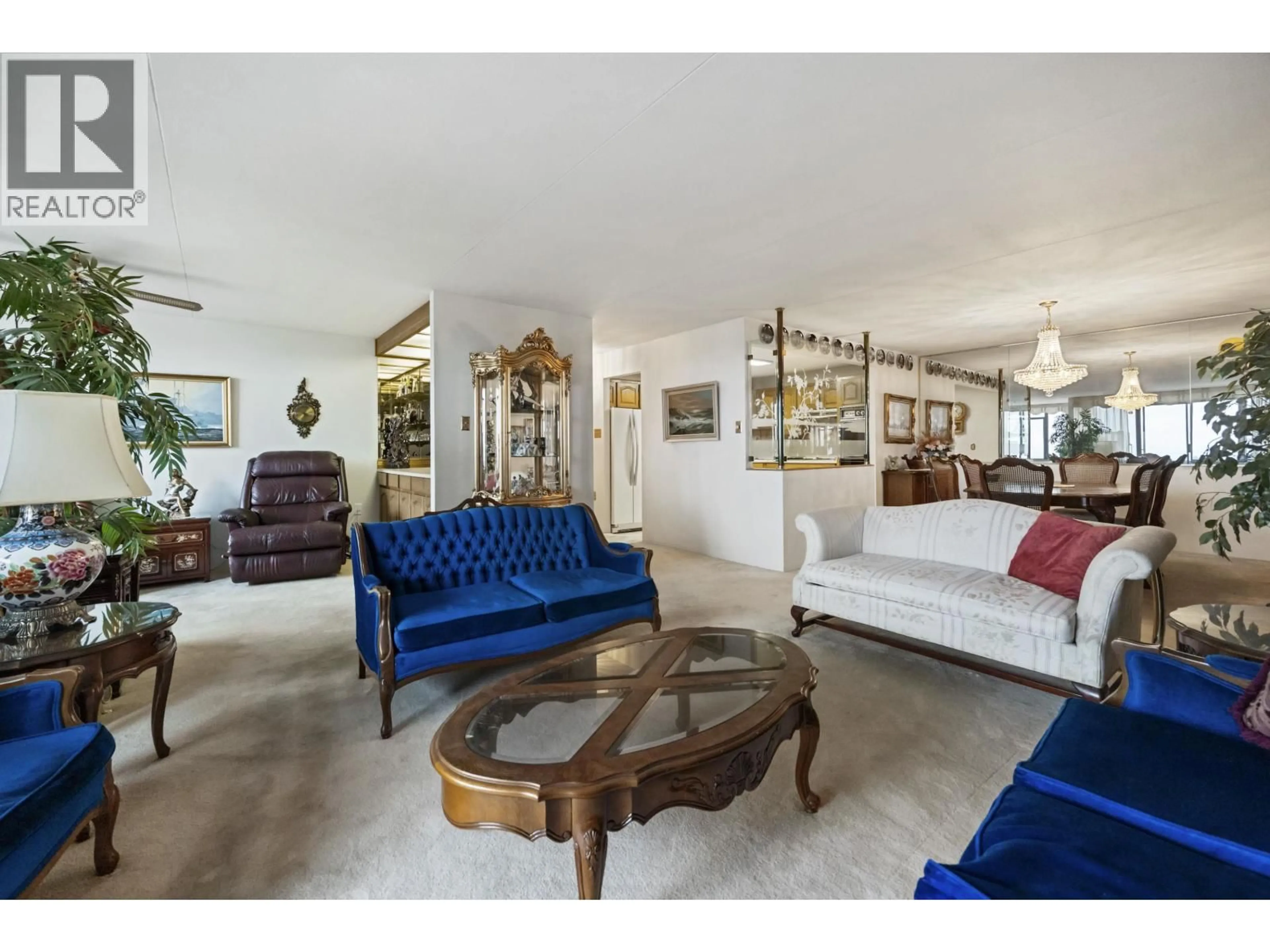 Living room with furniture, unknown for 1505 - 6651 MINORU BOULEVARD, Richmond British Columbia V6Y1Z2