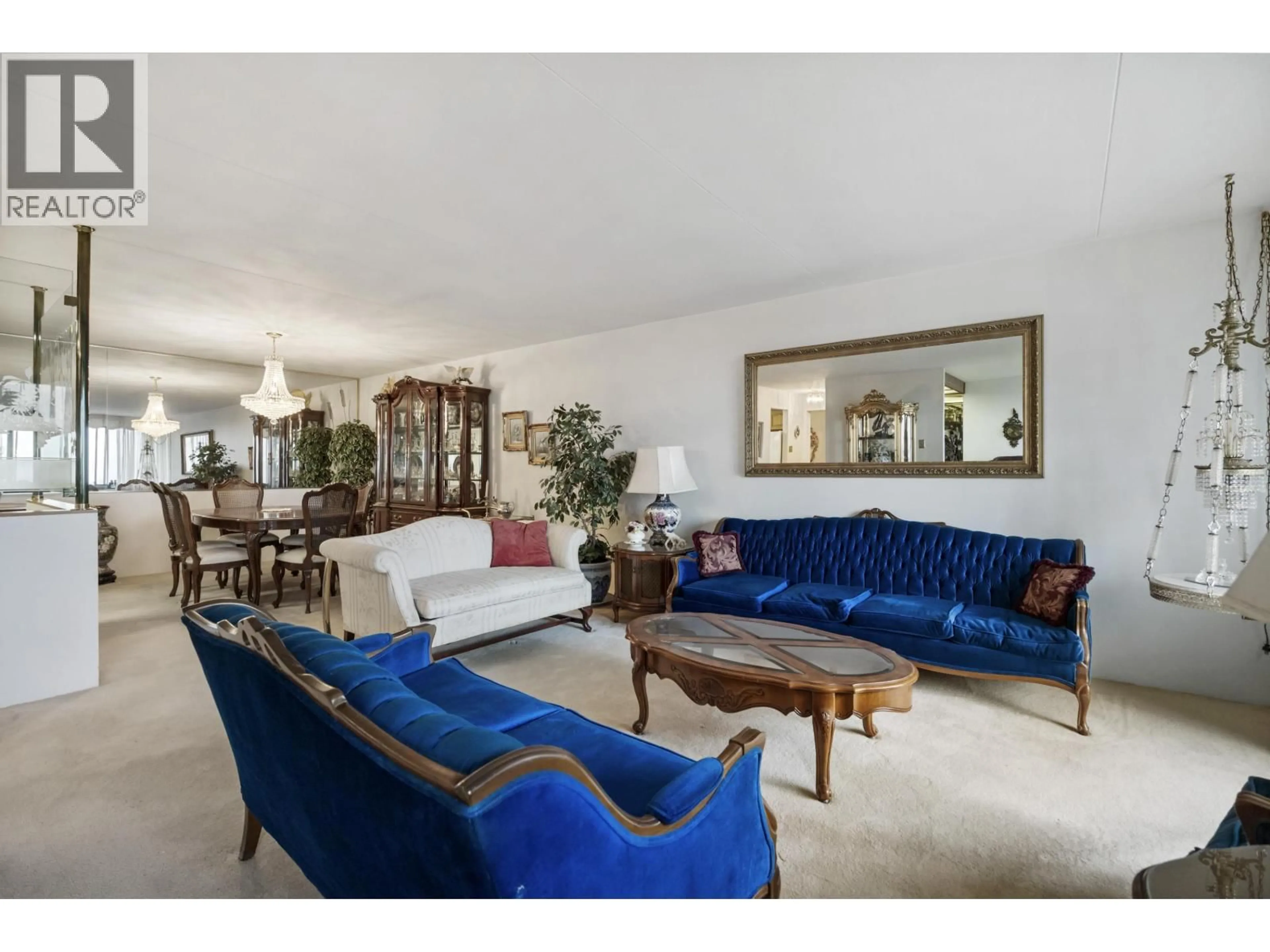 Living room with furniture, unknown for 1505 - 6651 MINORU BOULEVARD, Richmond British Columbia V6Y1Z2