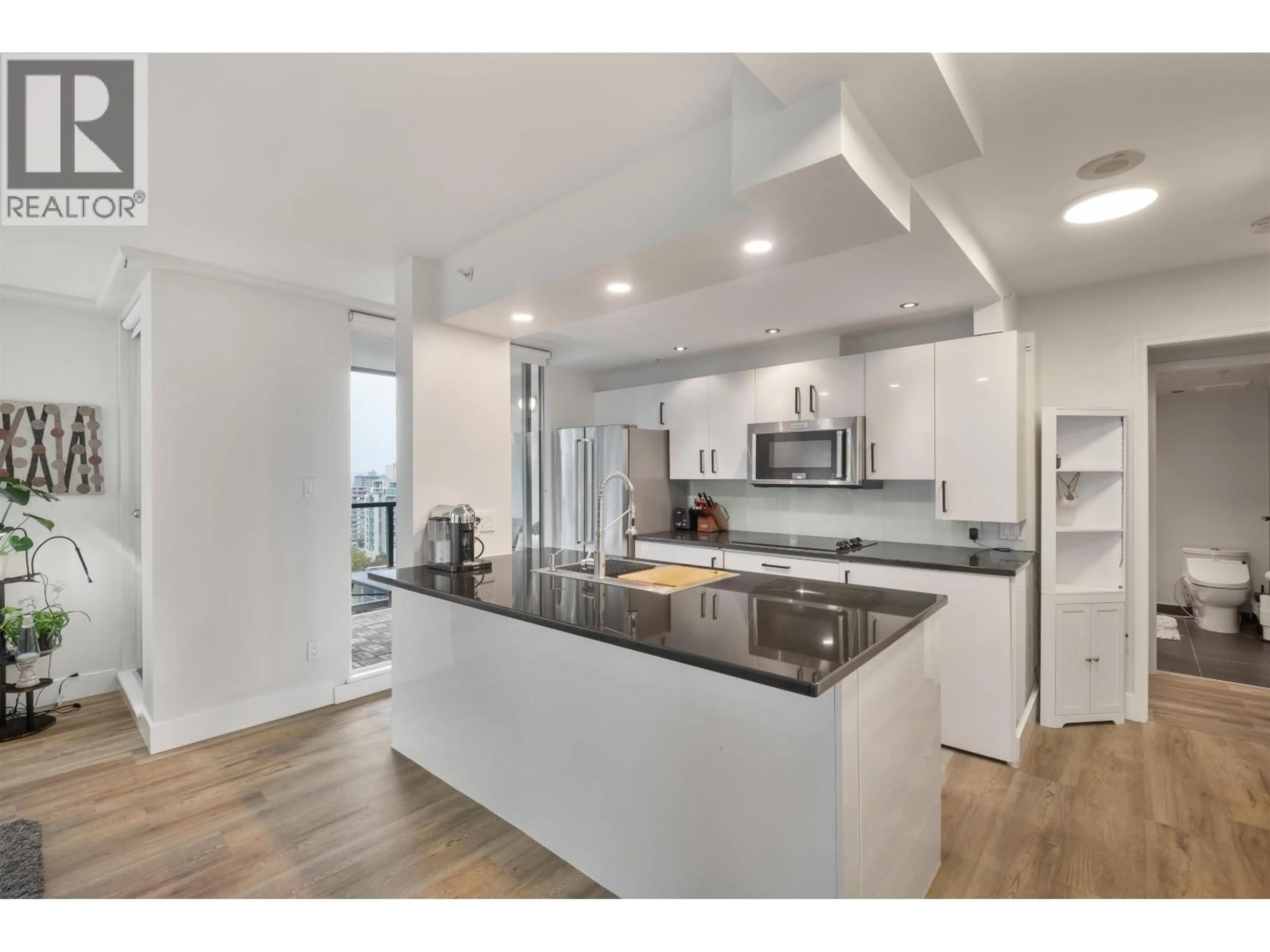 Open concept kitchen, unknown for 2206 - 1238 MELVILLE AVENUE, Vancouver British Columbia V6E4N2