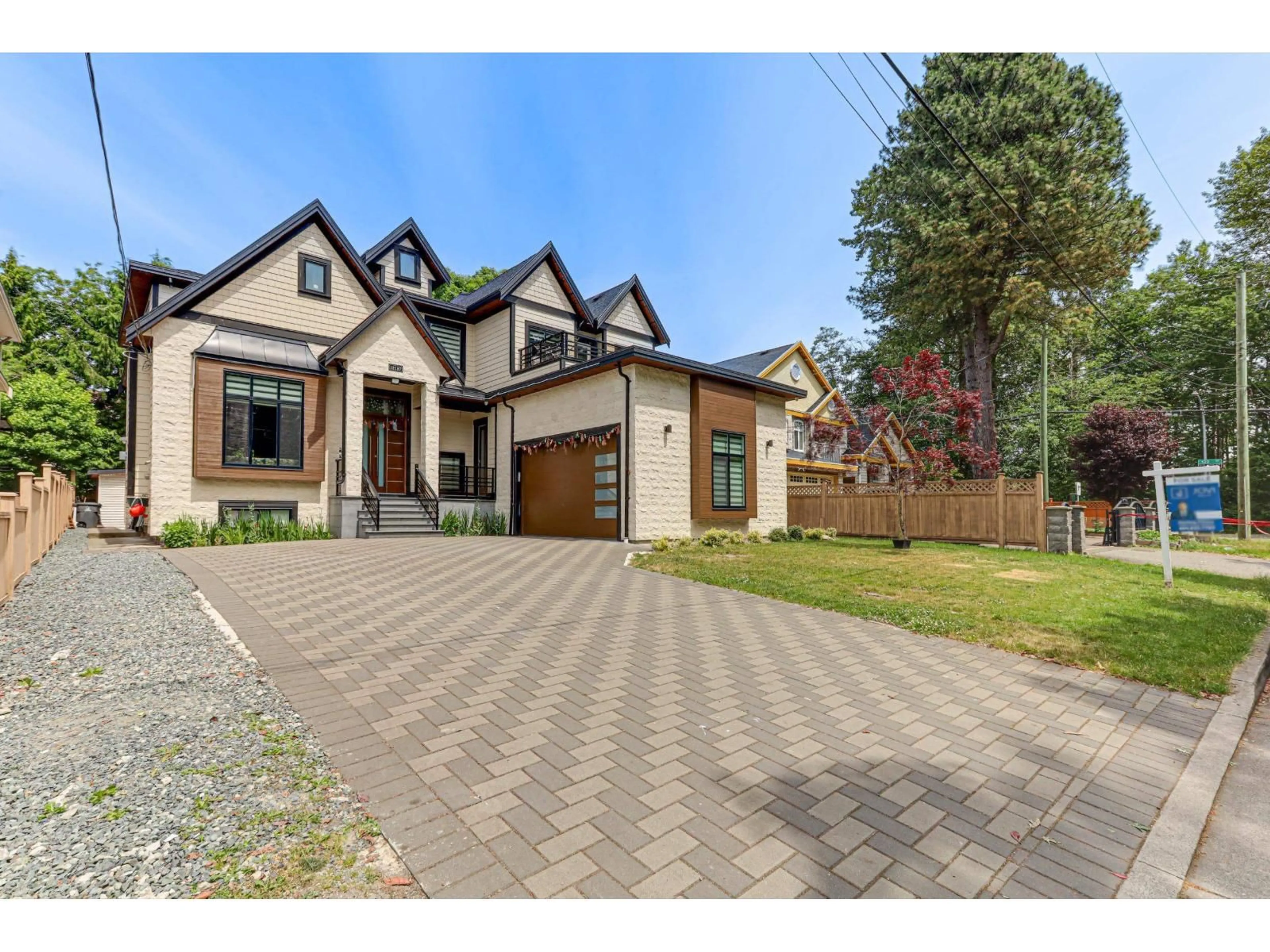 Home with brick exterior material, street for 12187 71, Surrey British Columbia V3W0T2
