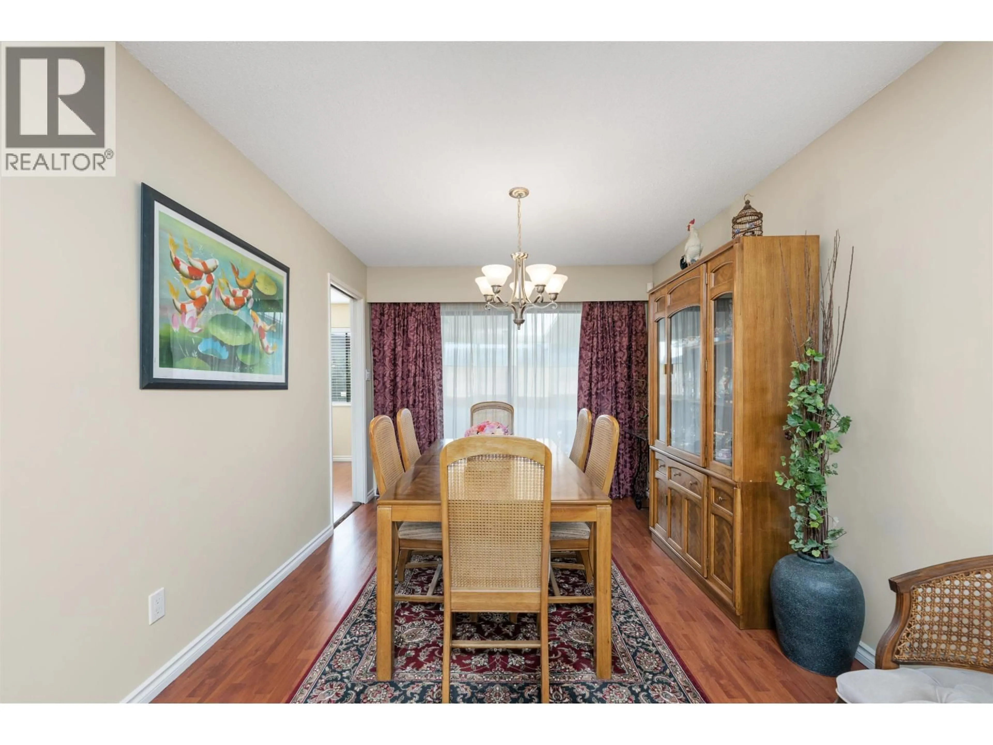 Dining room, wood/laminate floor for 8680 DEMOREST DRIVE, Richmond British Columbia V7A4M1