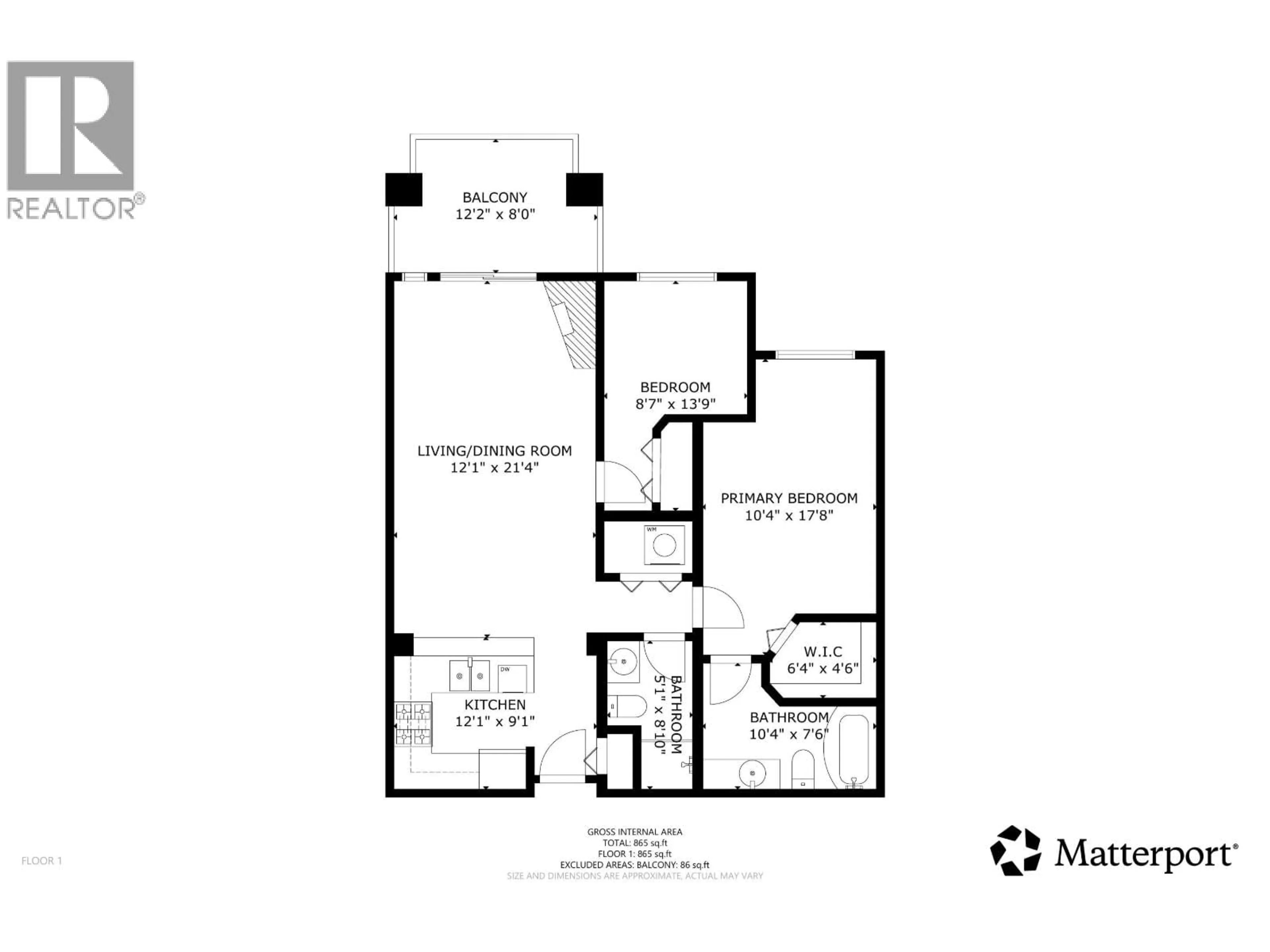 Floor plan for 308 - 5740 TORONTO ROAD, Vancouver British Columbia V6T1L2