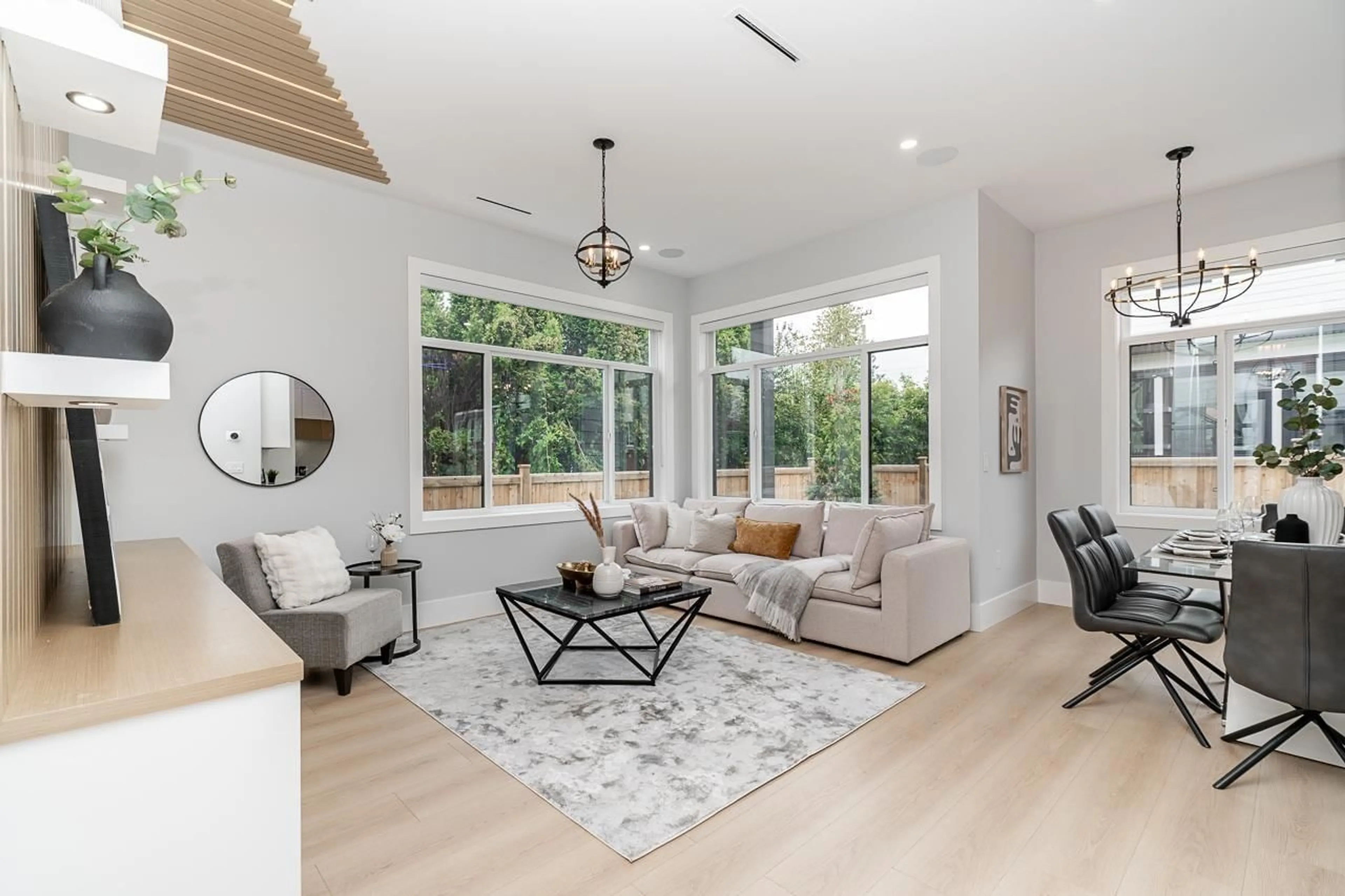 Living room with furniture, unknown for 7121 204A, Langley British Columbia V2Y3S7