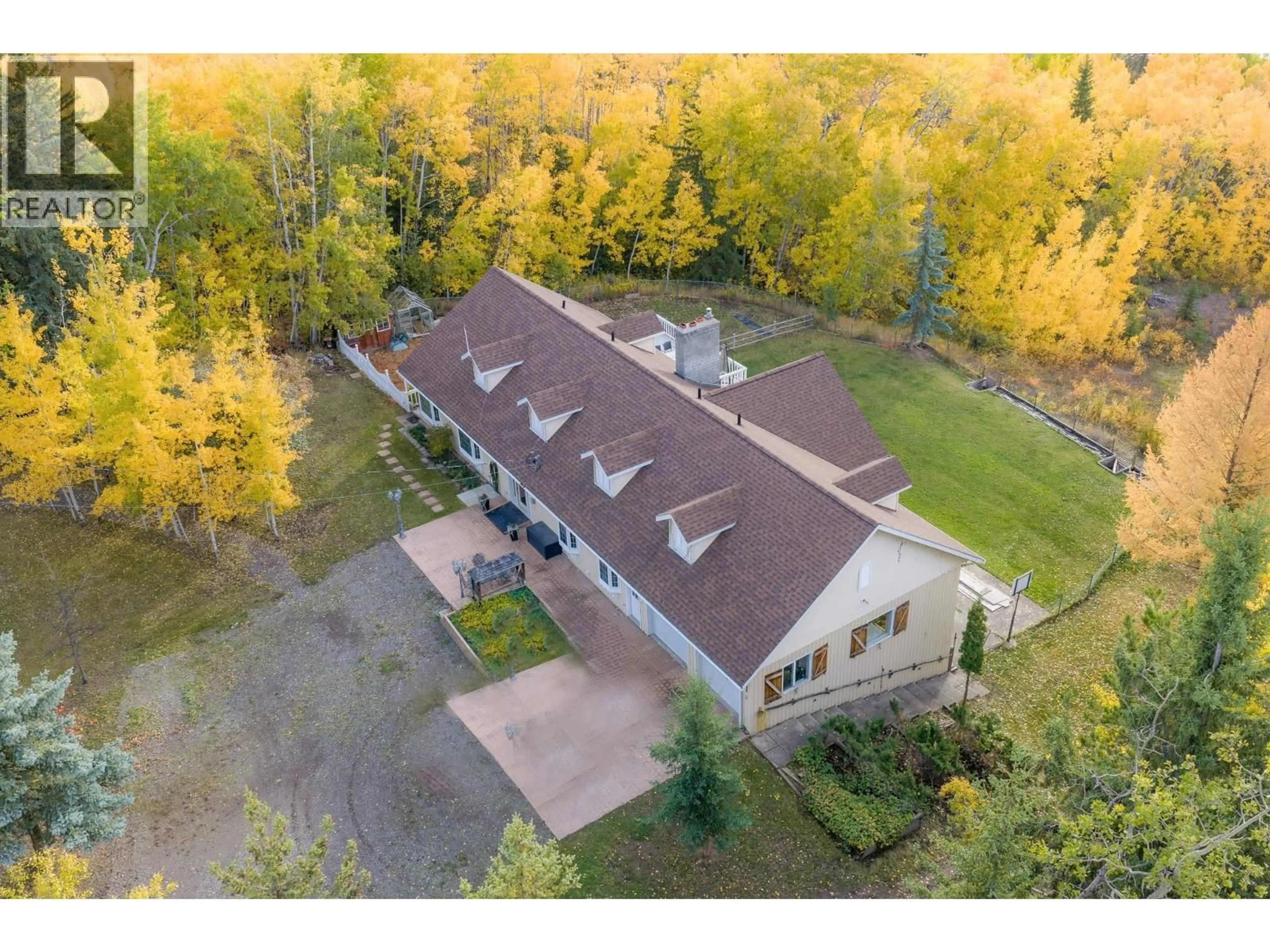 A pic from outside/outdoor area/front of a property/back of a property/a pic from drone, unknown for 8137 SINKUT LAKE ROAD, Vanderhoof British Columbia V0J3A1