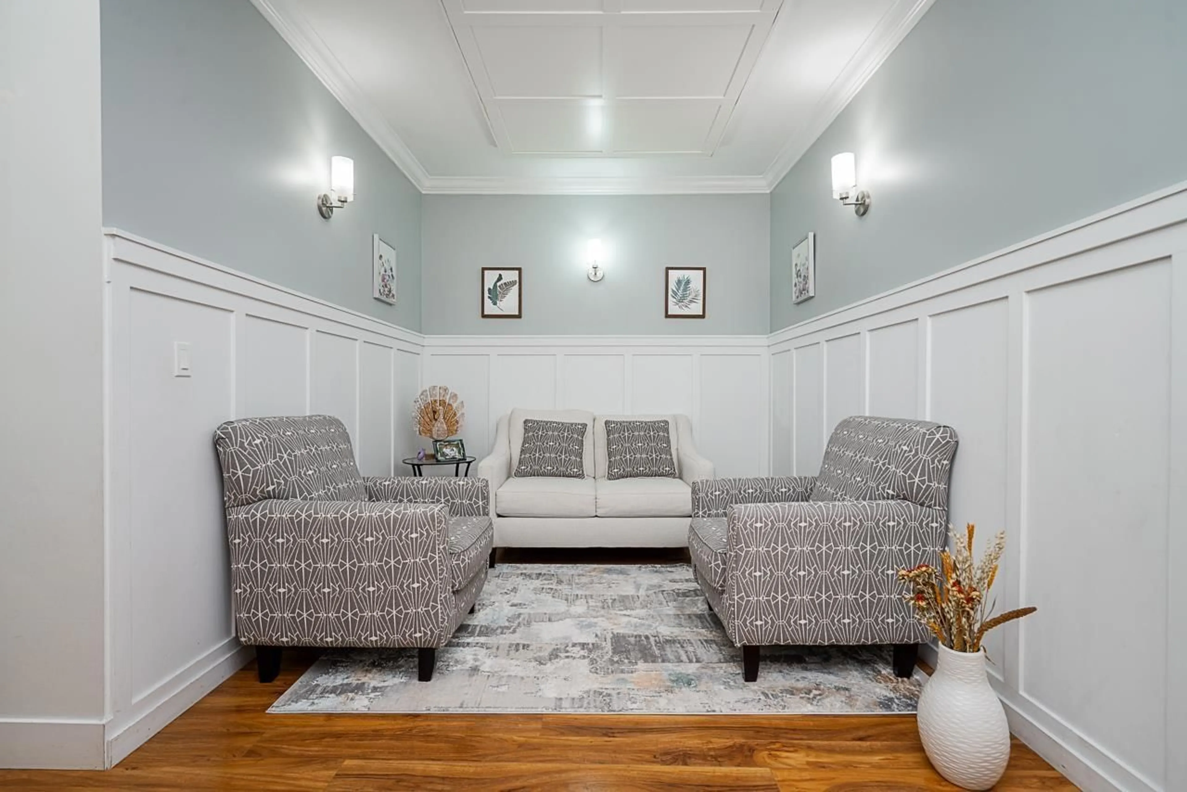 Living room with furniture, unknown for 7243 190, Surrey British Columbia V4N6E6