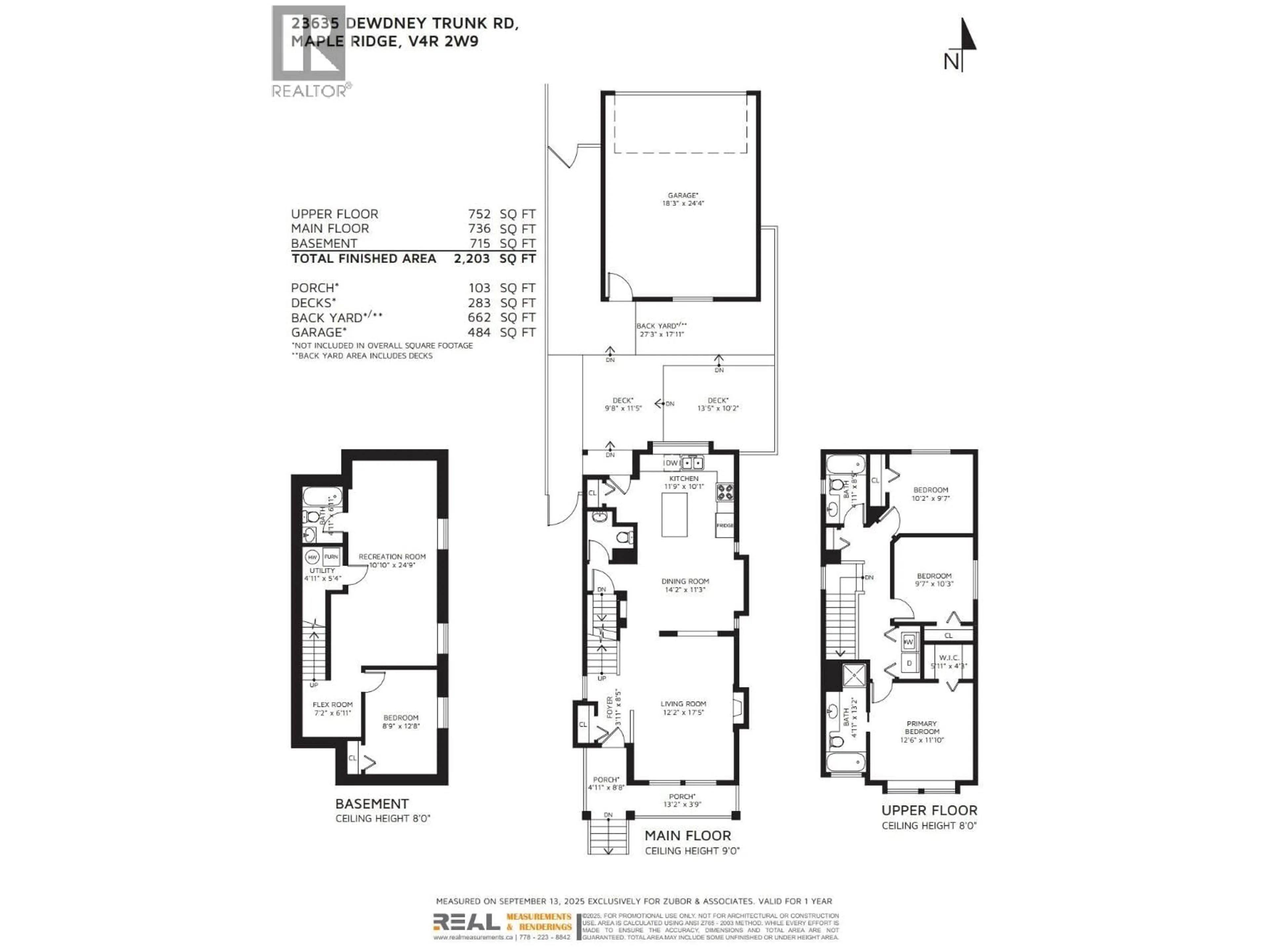 Floor plan for 23635 DEWDNEY TRUNK ROAD, Maple Ridge British Columbia V4R2W9