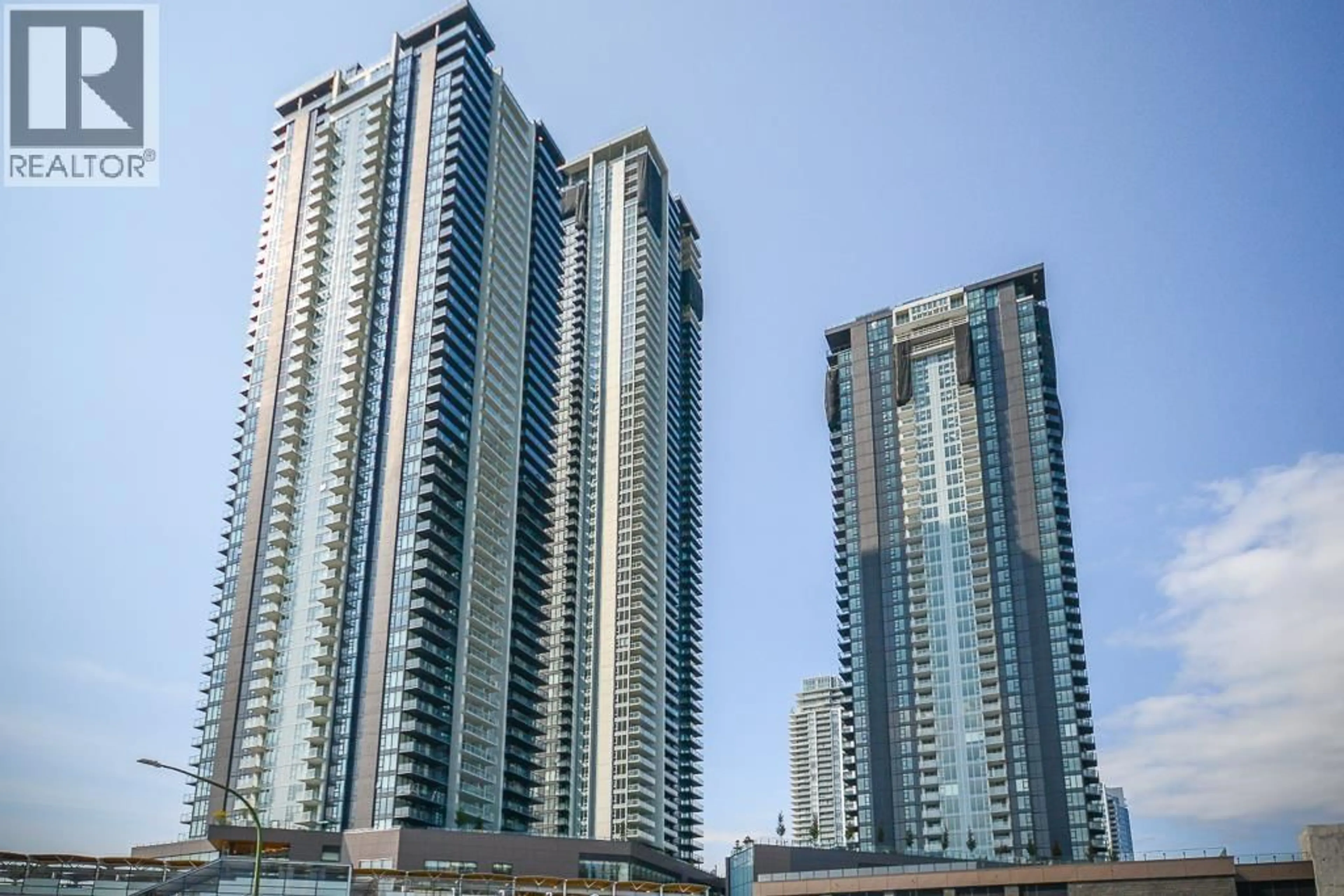 Balcony in the apartment, city buildings view from balcony for 2404 - 4168 LOUGHEED HIGHWAY, Burnaby British Columbia V5C0N9