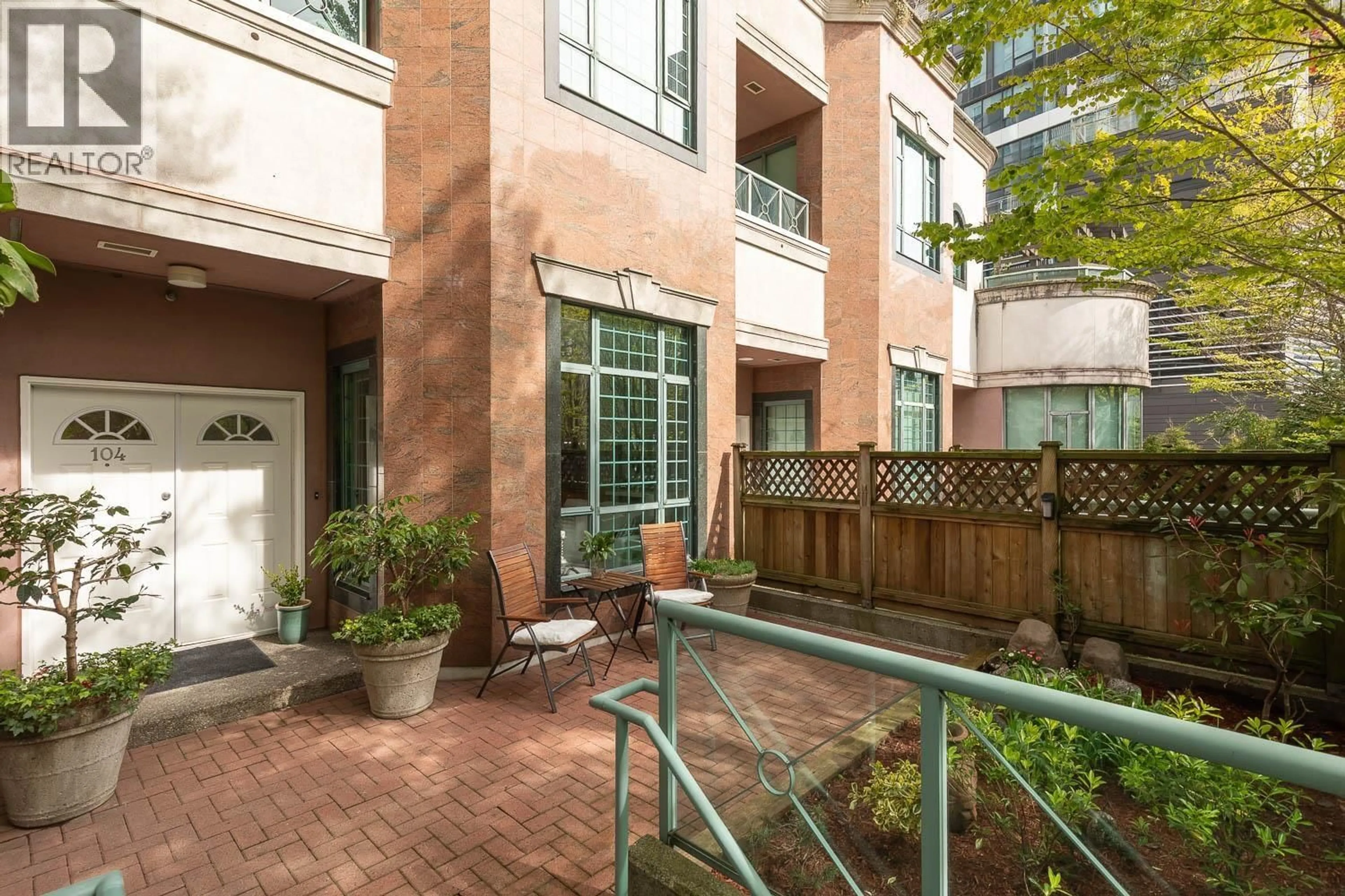 Patio, street for 104 - 293 SMITHE STREET, Vancouver British Columbia V6B5W4