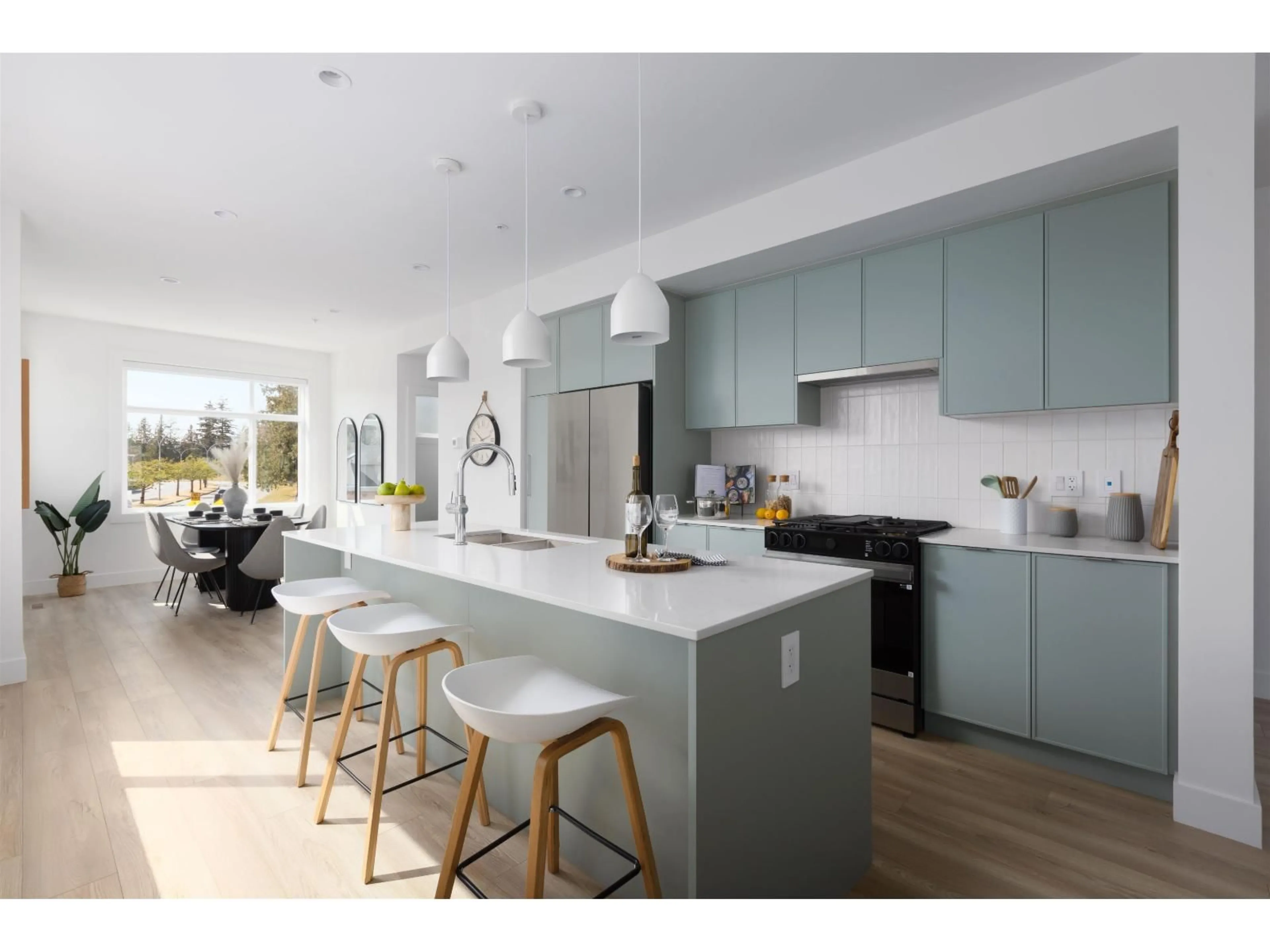 Open concept kitchen, unknown for 107 - 5330 198, Langley British Columbia V3A0R5