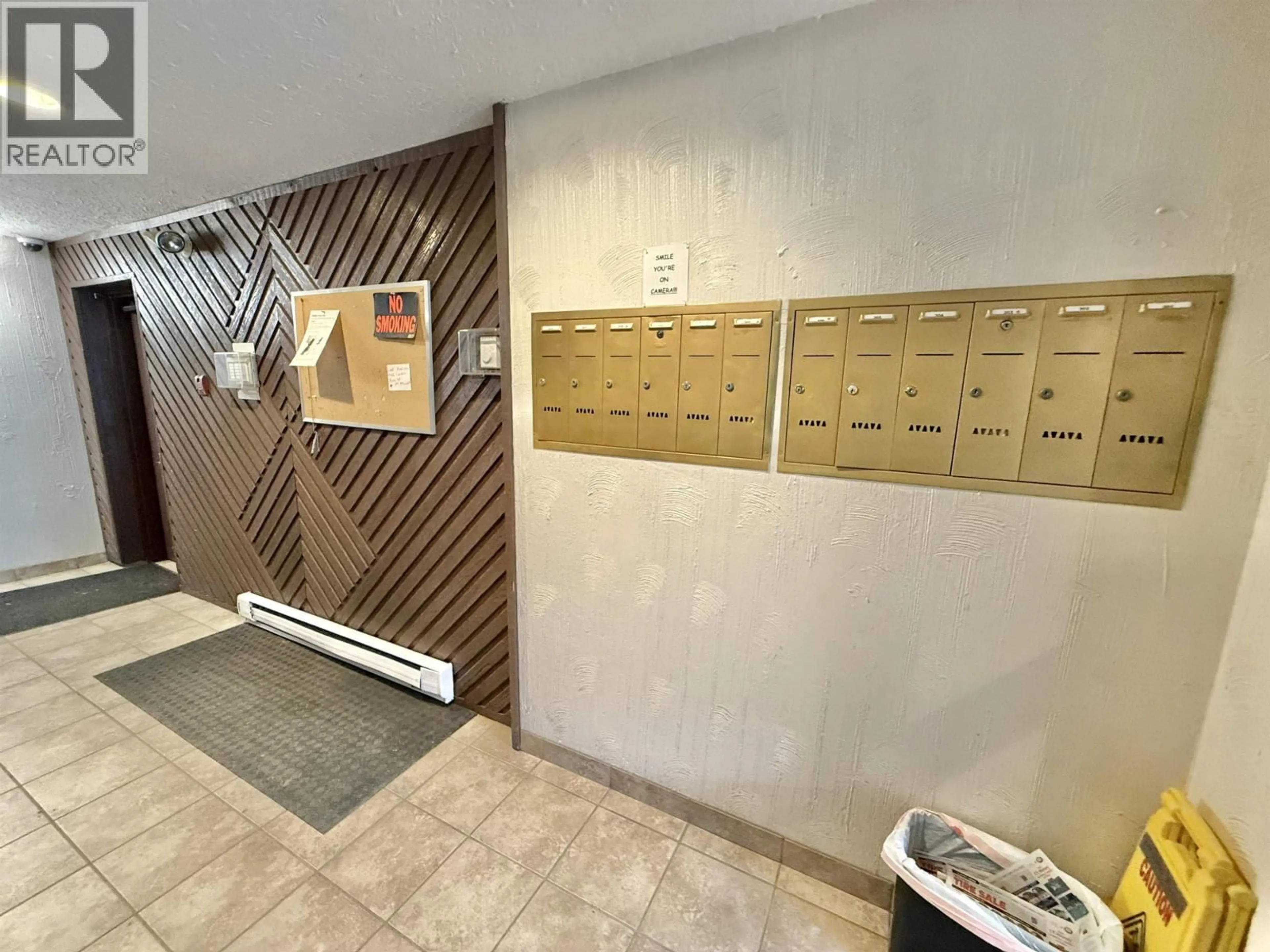 Indoor foyer for 203 - 625 REID STREET, Quesnel British Columbia V2J2N2