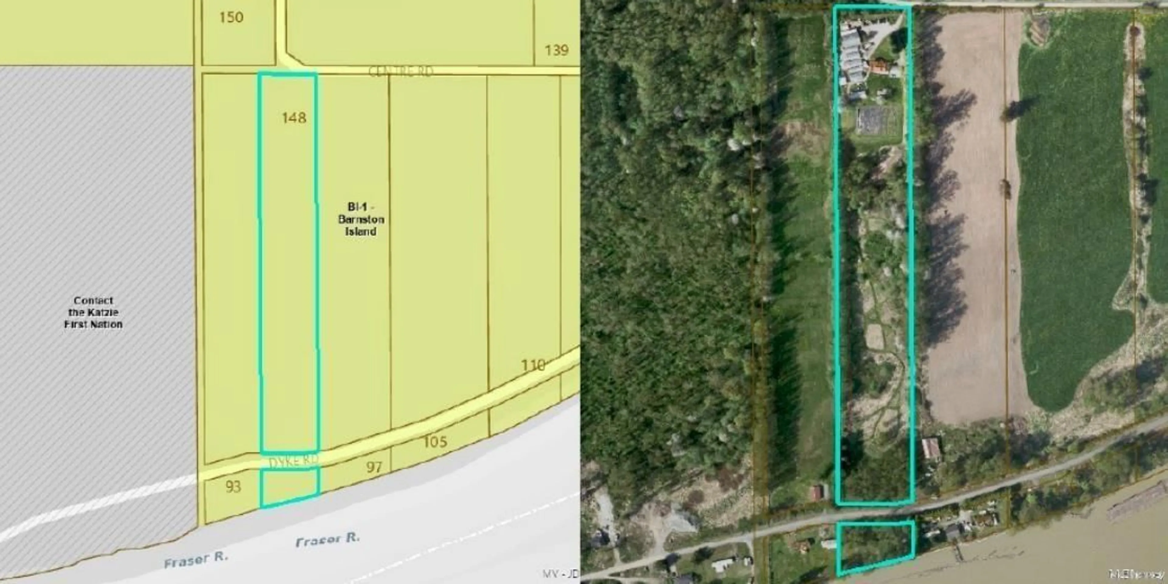 A pic from outside/outdoor area/front of a property/back of a property/a pic from drone, building for 148 CENTRE, Surrey British Columbia V4N4R1